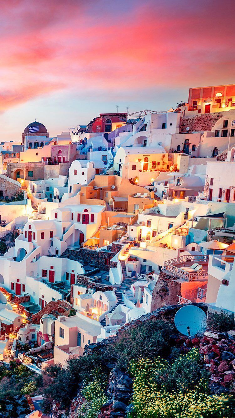 Phone wallpaper. Beautiful places to travel, Travel aesthetic, Greece wallpaper