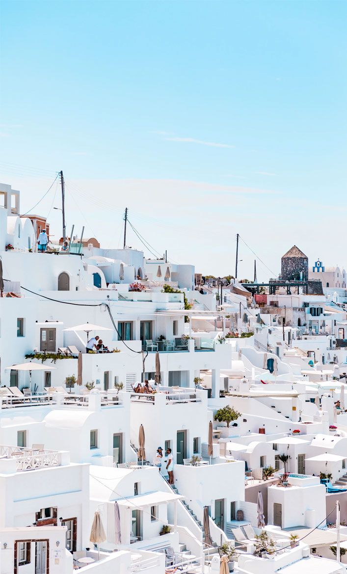Europe Wanderlust Inspiration City Greece White Buildings