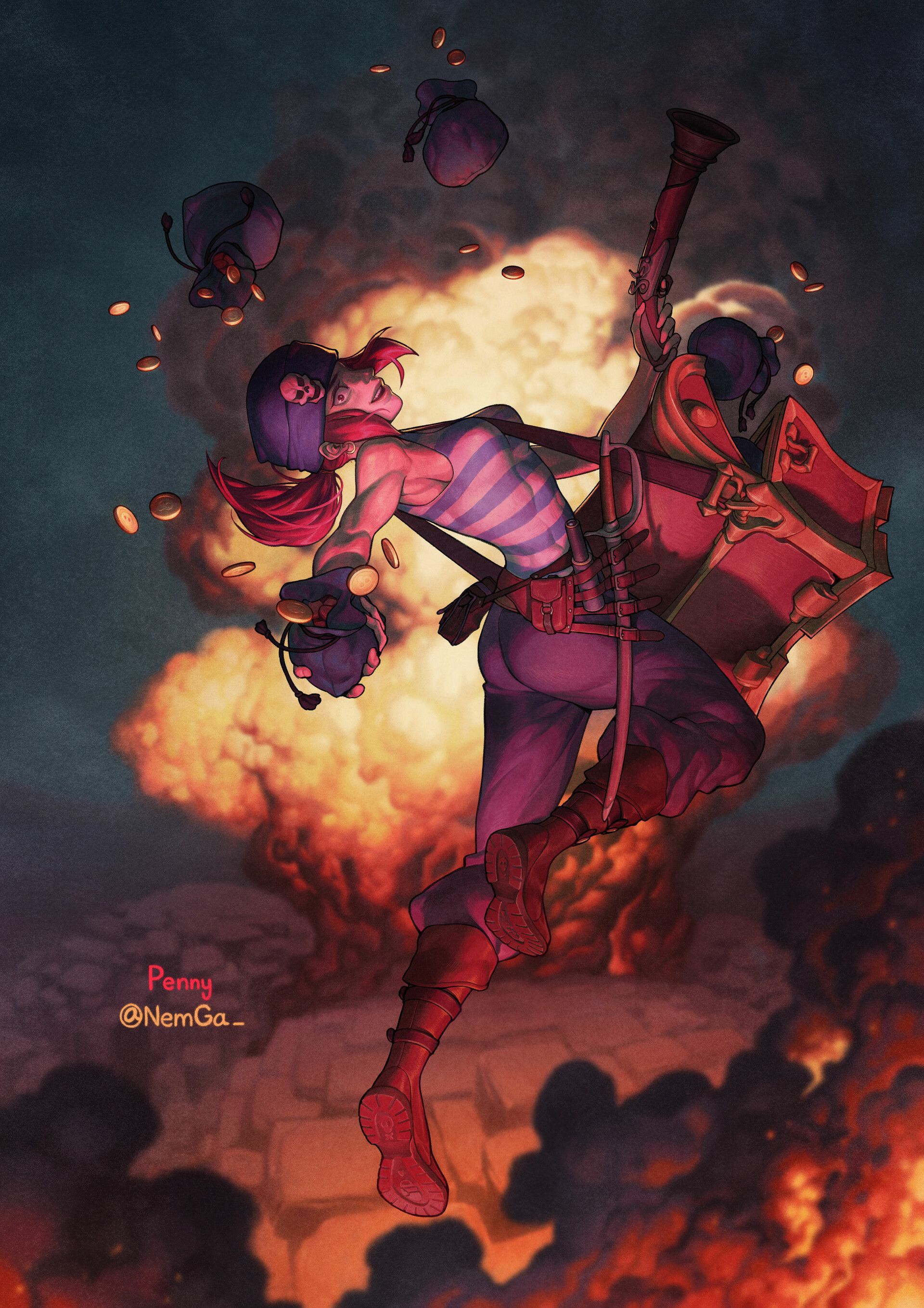 Brawl Stars, NemGa _. Brawl, Star art, Star wallpaper