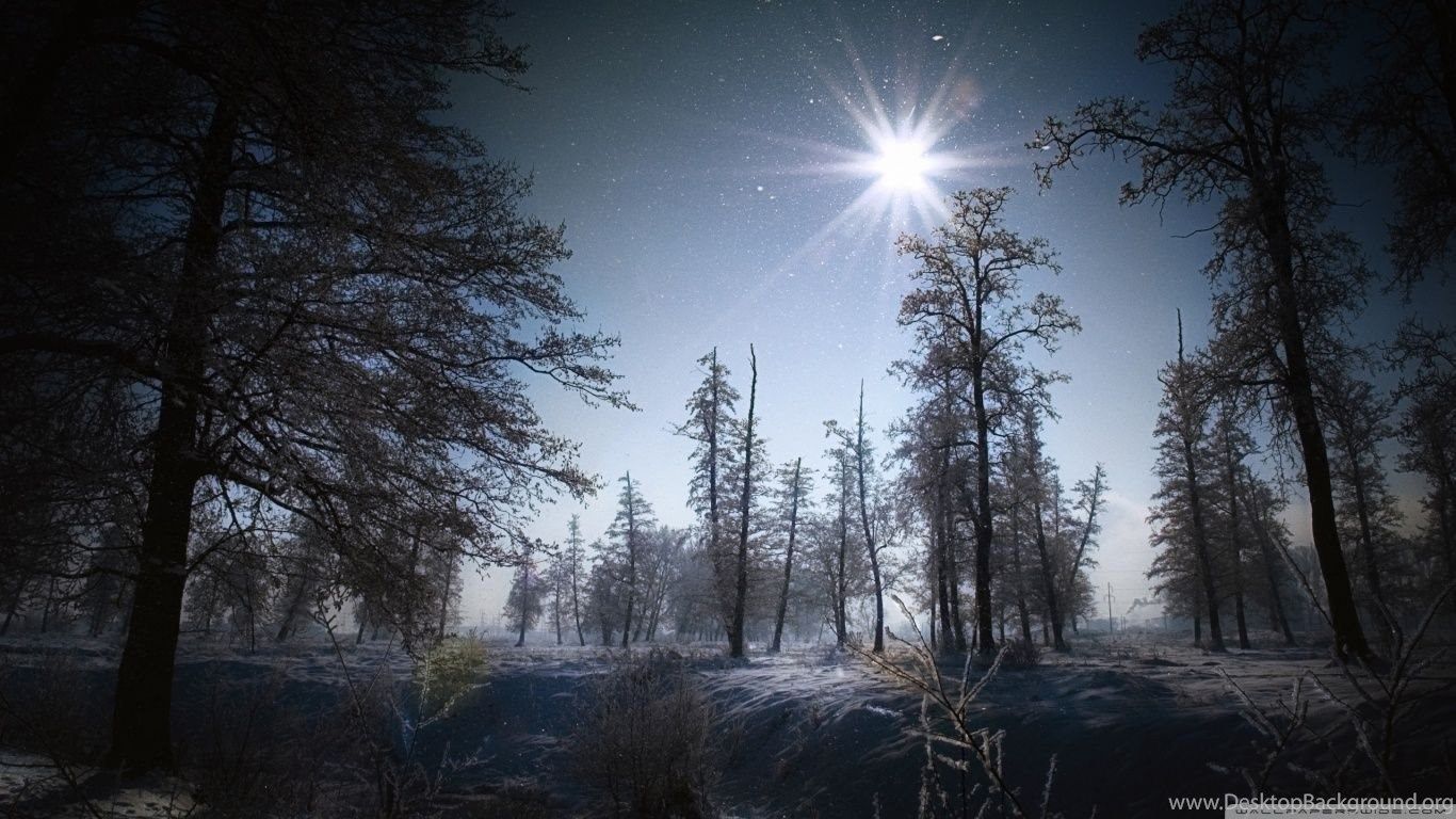 Magic Winter HD Desktop Wallpaper, High Definition, Fullscreen. Desktop Background