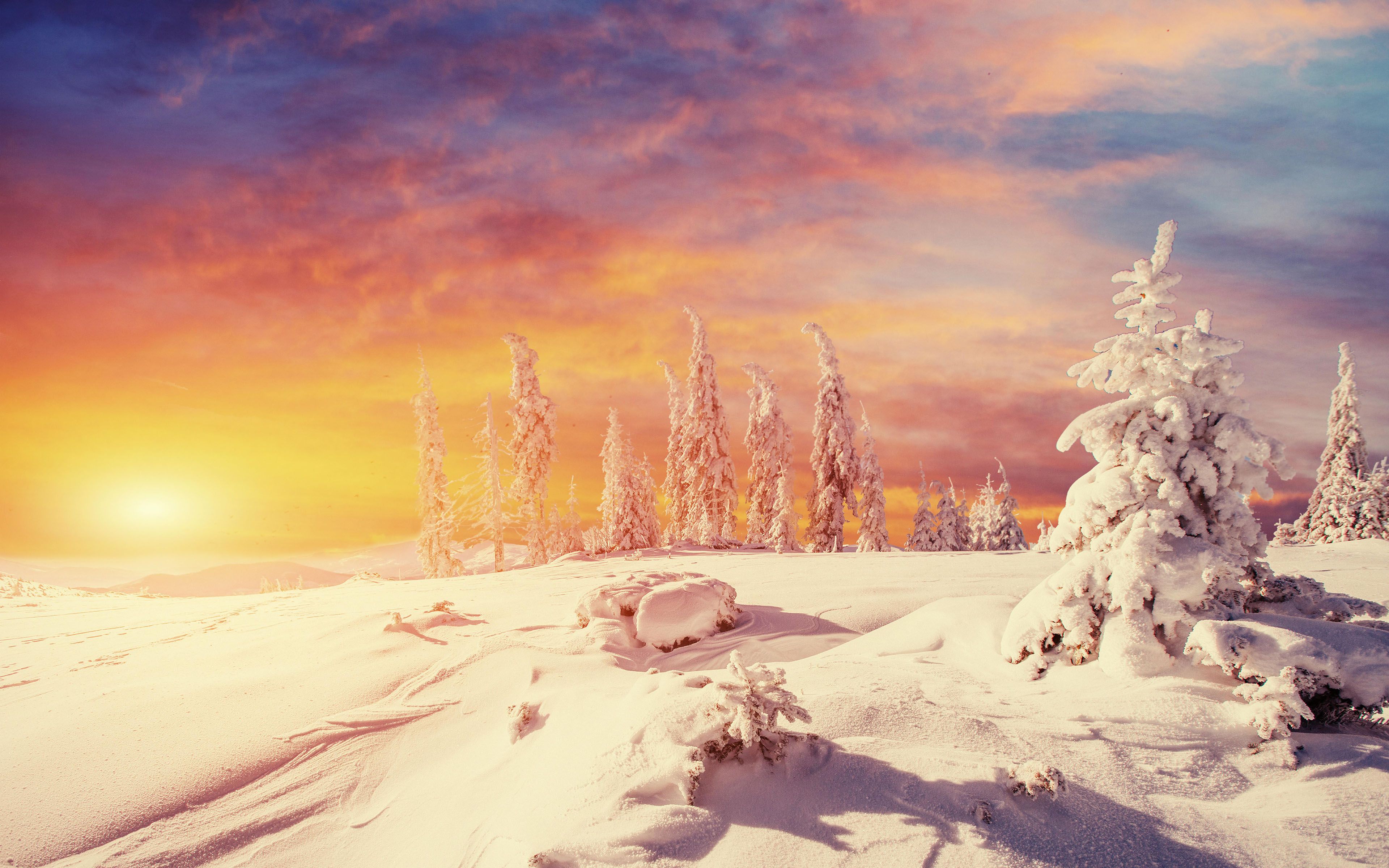 Magic Of Winter Wallpapers Wallpaper Cave