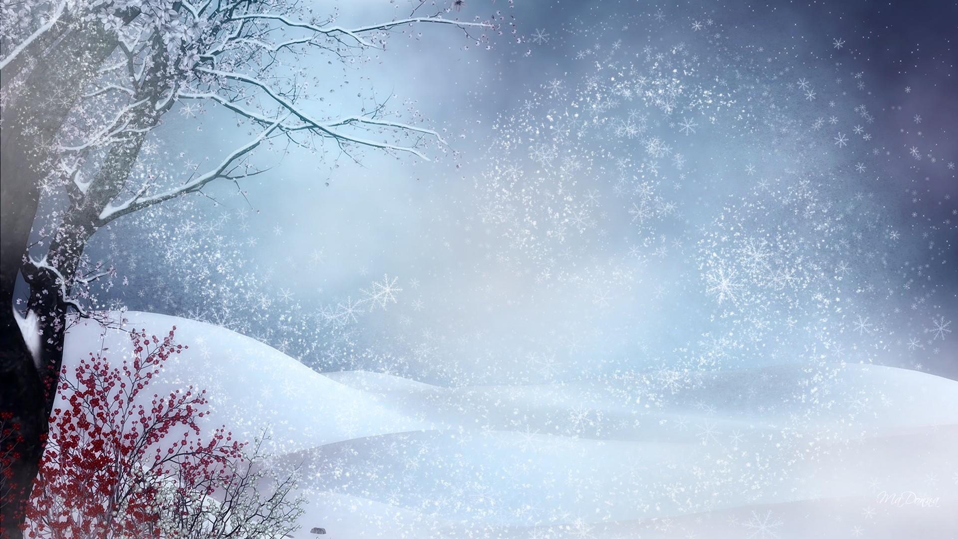 Magical Snow Wallpaper