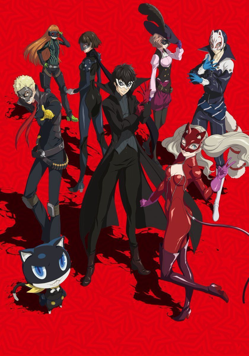 Persona 5 Wallpaper 4k 5 Phantom Thieves Of Hearts Wallpaper & Background Download