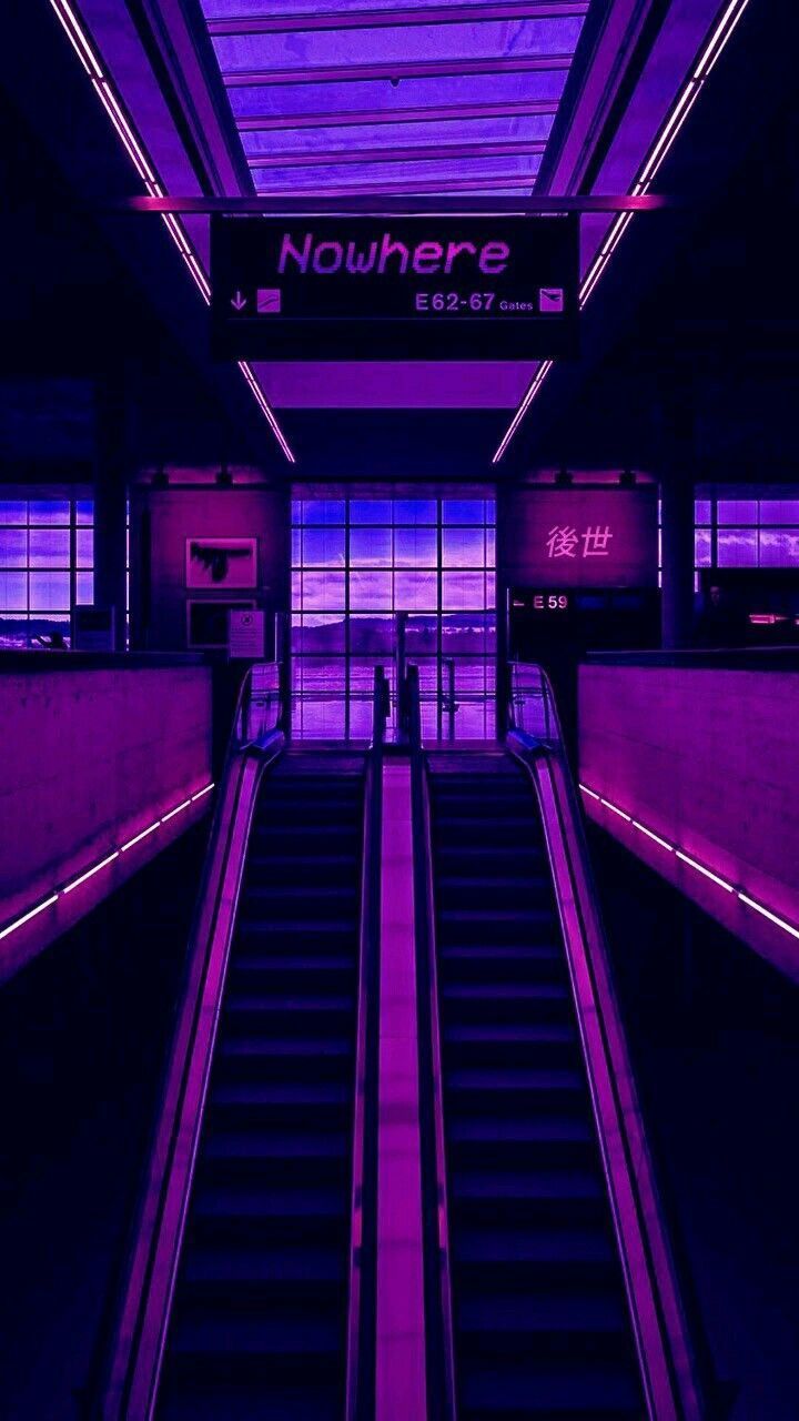 Purple Aesthetic Phone Wallpaper
