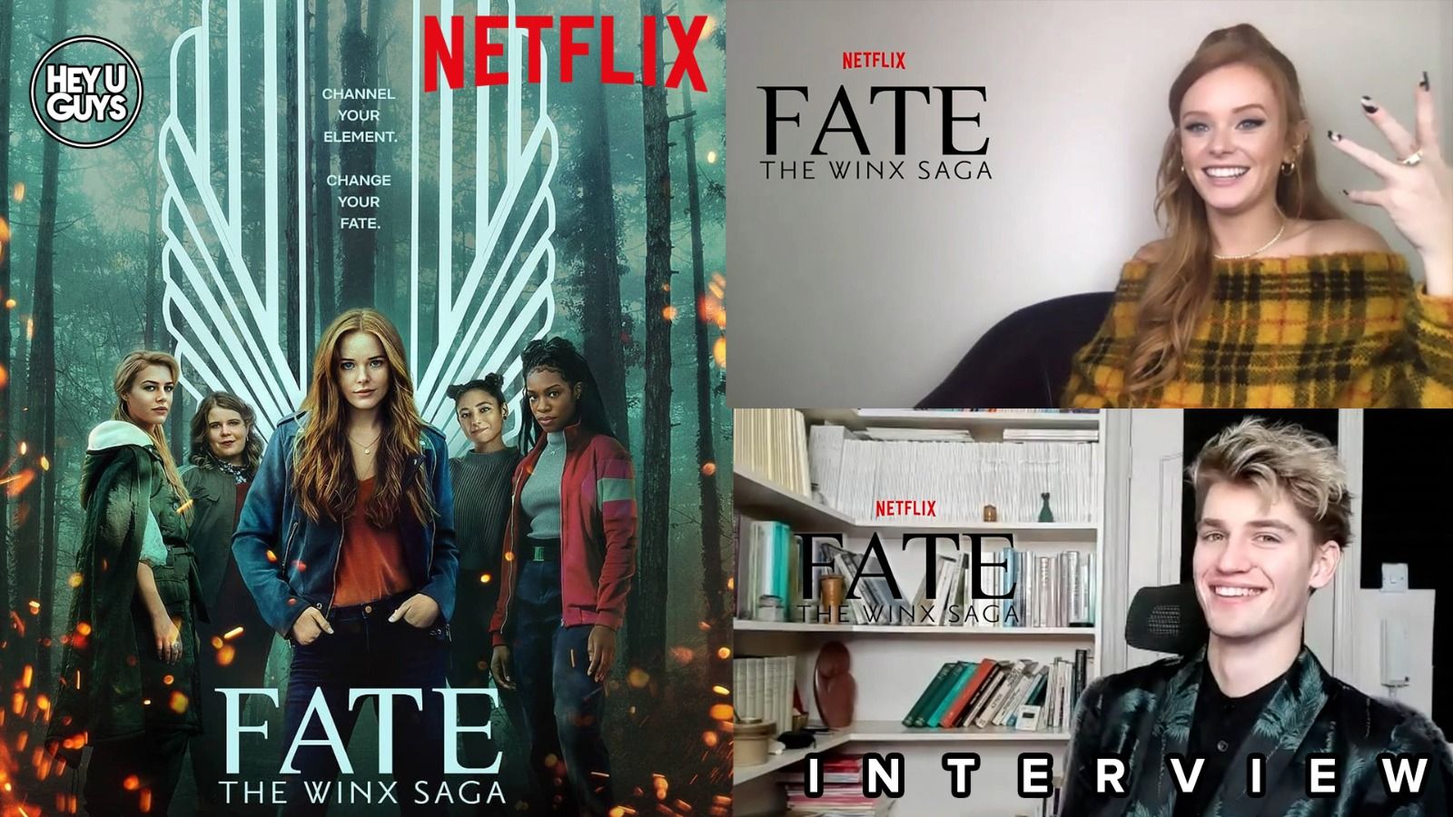 The Leading Cast Members Of Netflix 's Fate: The Winx Saga
