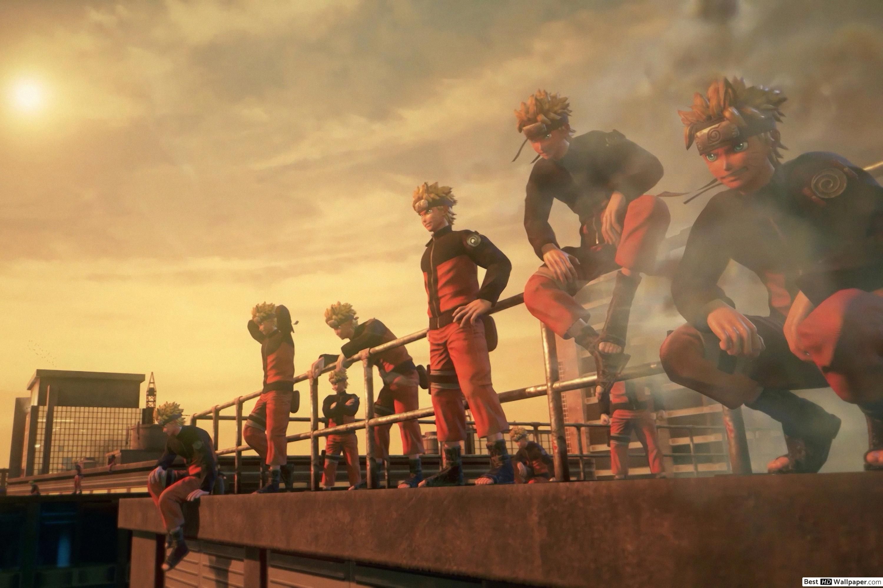 Naruto's Shadow Clone HD wallpaper download