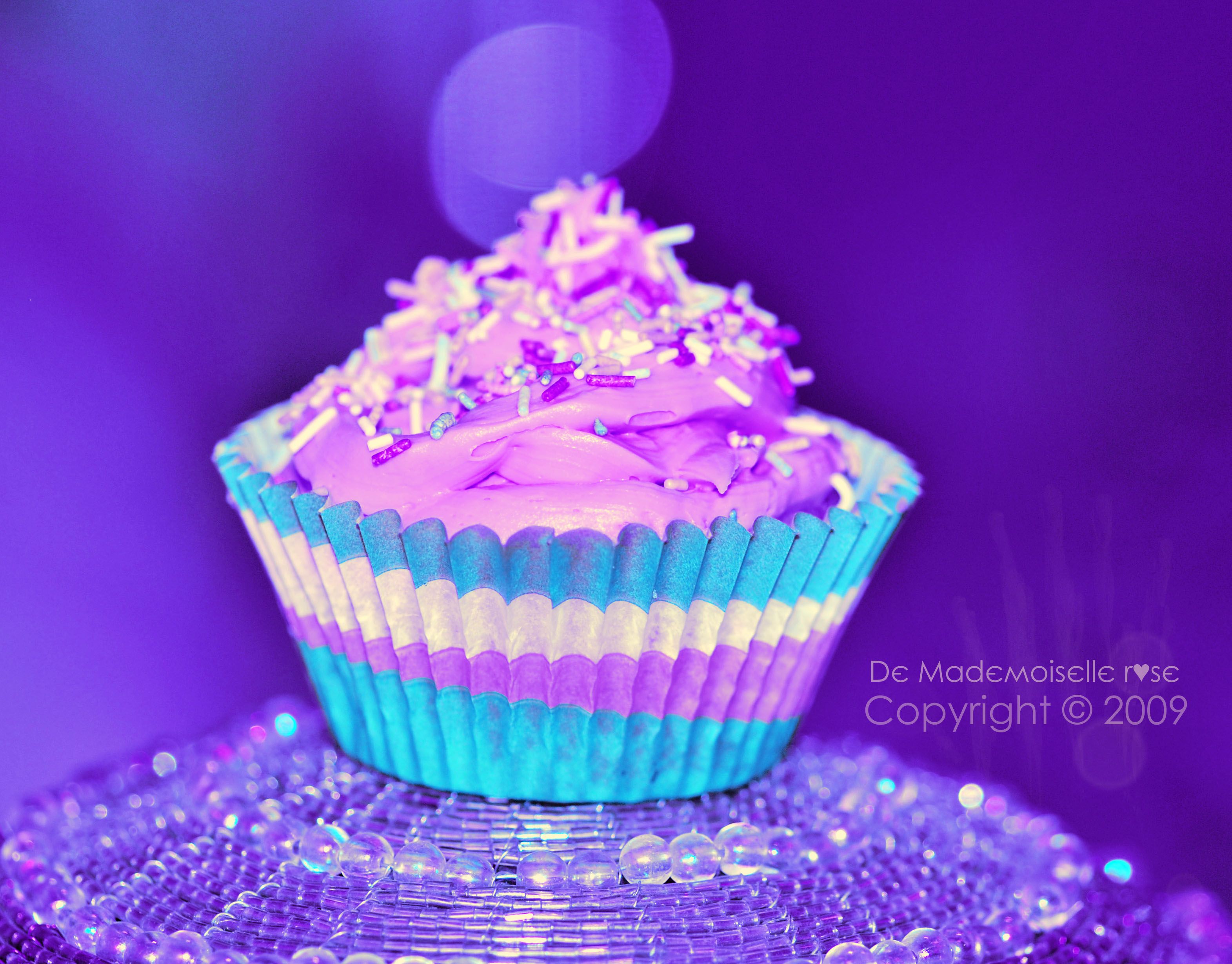 Wallpaper, purple, violet, blue, baby, pink, sprinkles, dessert, magenta, light, handmade, sweetness, flavor, cupcake, buttercream, cake decorating, royal icing, baking cup 3142x2460