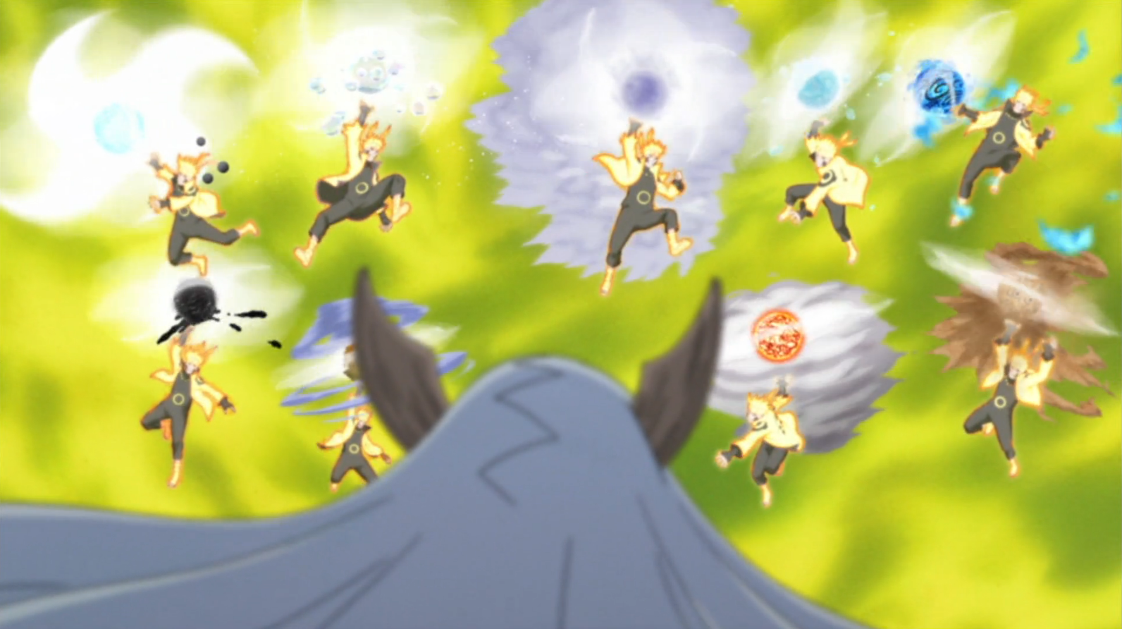 Sage Art: Super Tailed Beast Rasenshuriken. Naruto sage, Naruto uzumaki, Naruto