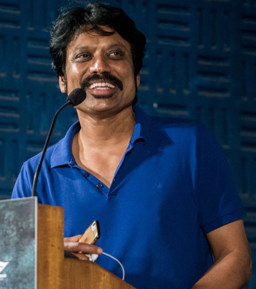 Sj Surya At Iraivi Press Meet HD Wallpaper