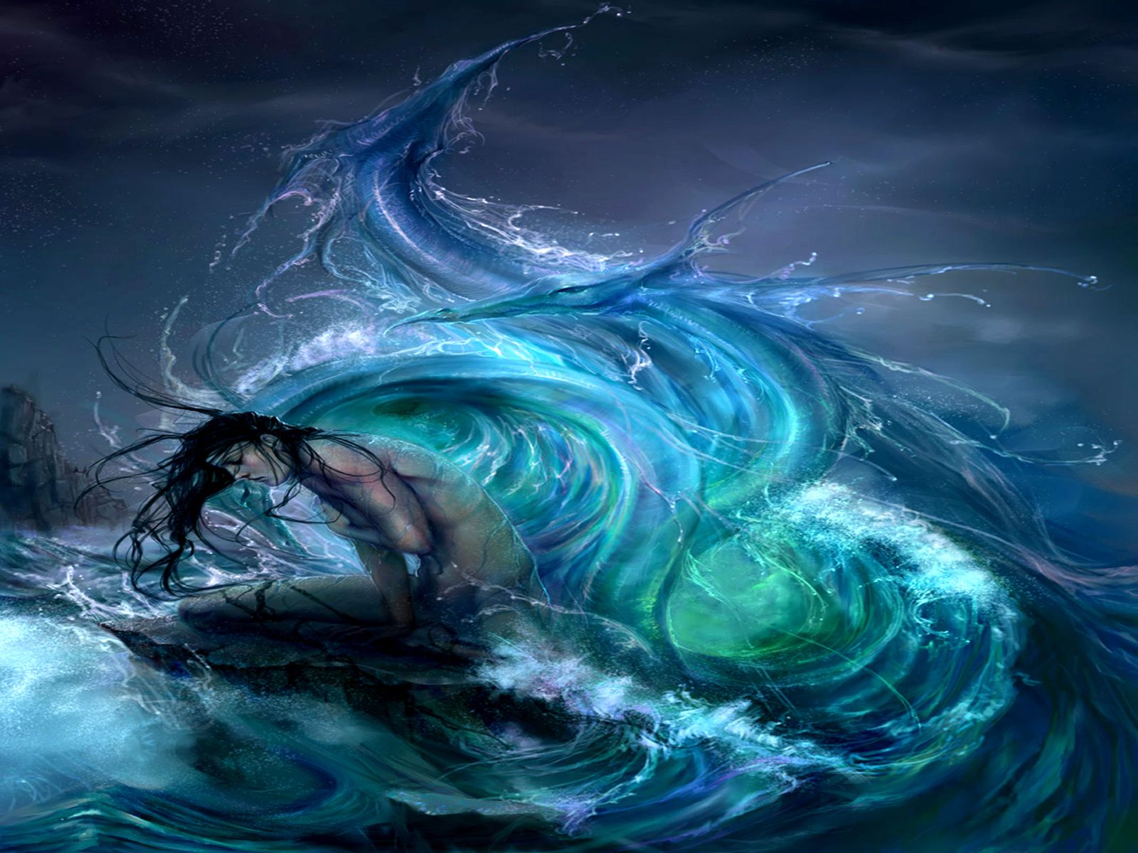 Water Elemental Serpent