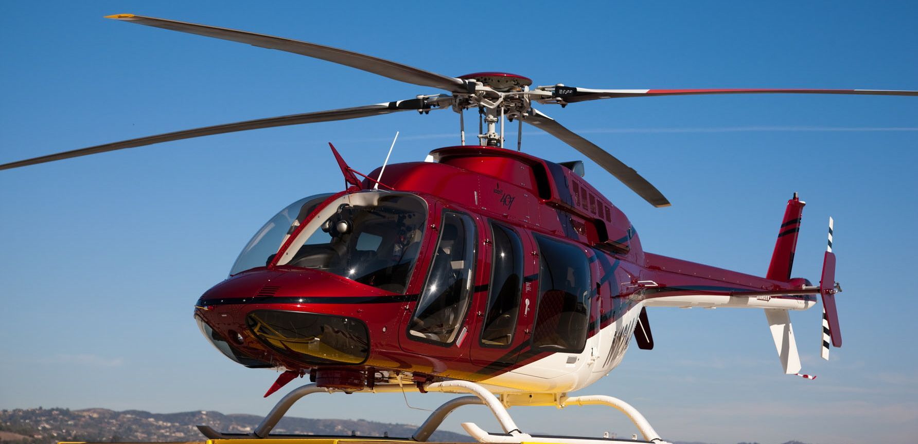 Bell 407 Helicopter. Helicopter, Private aircraft, Aviation