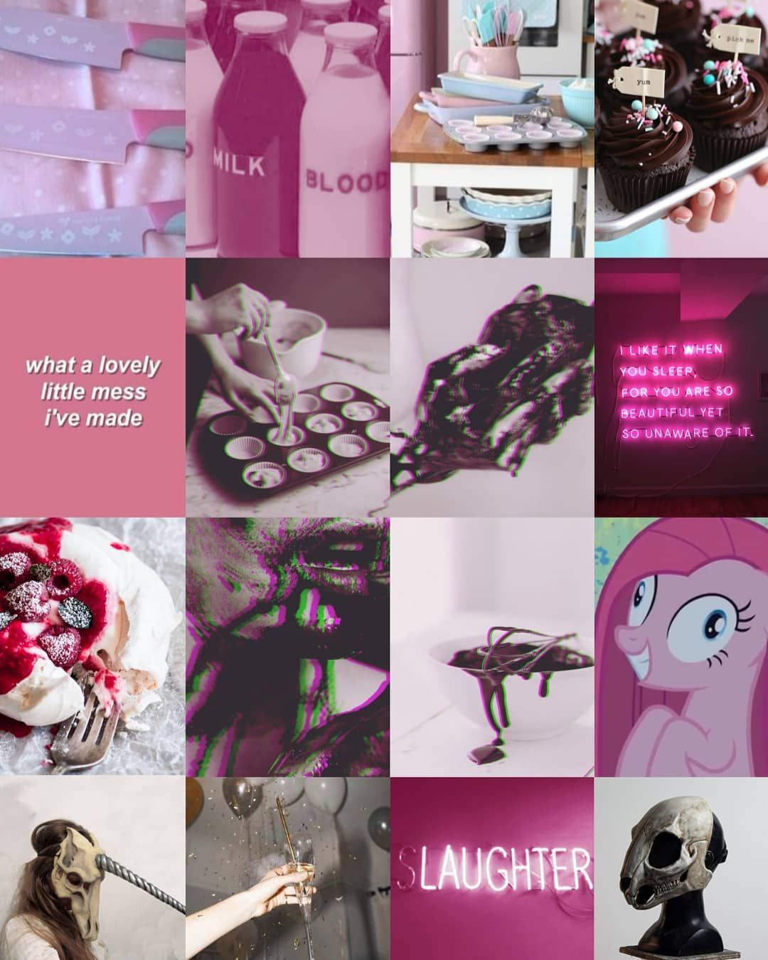 Pinkamena Diane Pie (Creepypasta) Aesthetic. Creepypasta, Aesthetic, Creepy