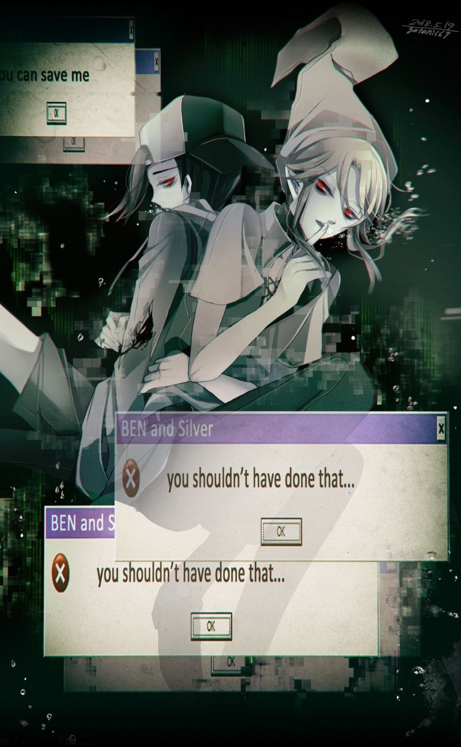 Pin By Amber Perrault On Creepypasta Ben Drowned And Lost Silver Wallpaper & Background Download