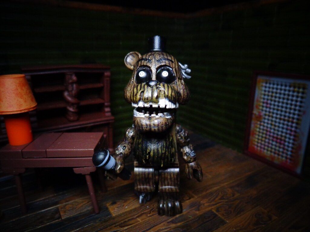 Phantom Freddy. He's not real, so he can't hurt you. righ