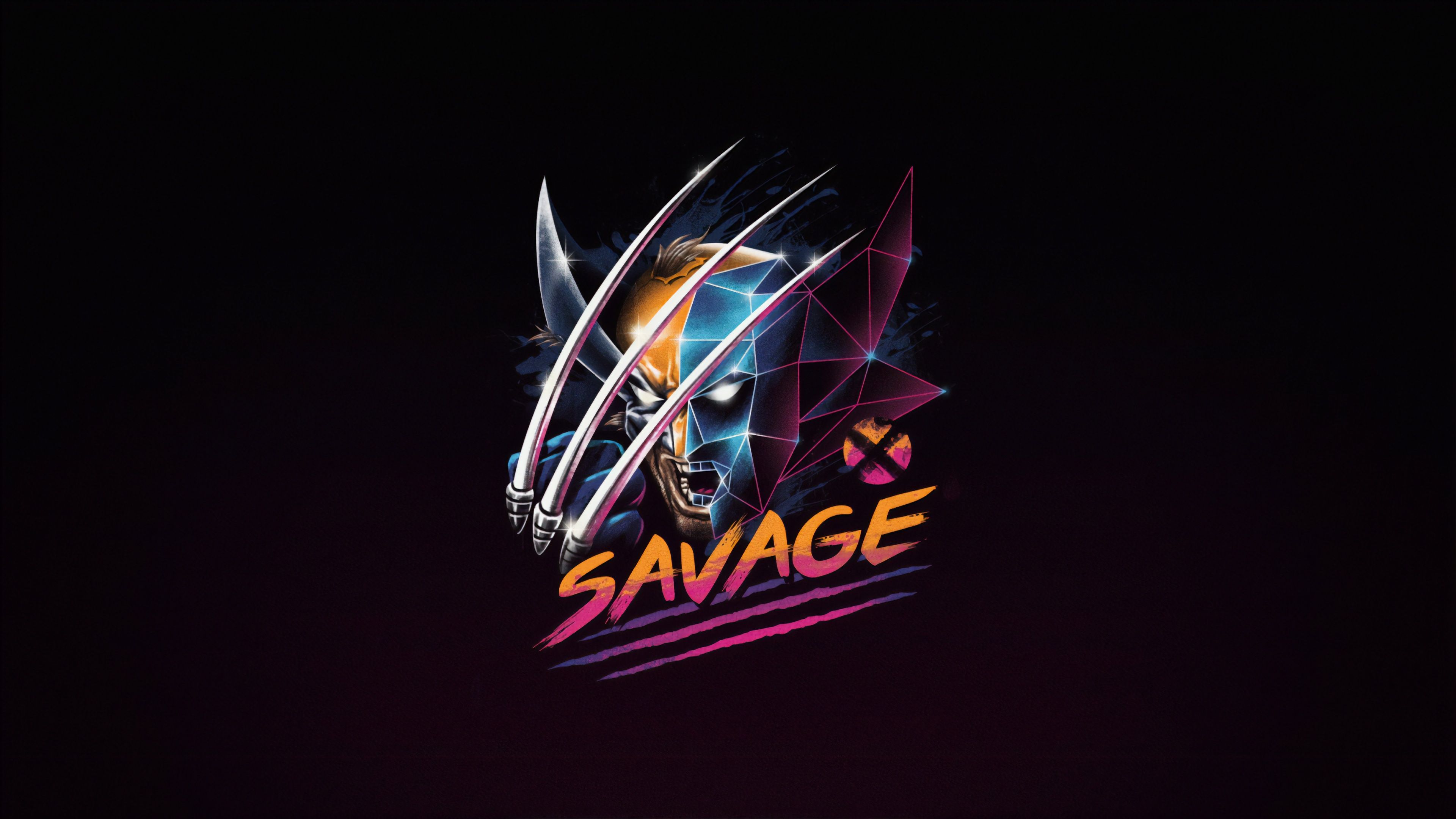 savage wallpaper, graphic design, logo, text, font, graphics, darkness, animation, brand, illustration, space