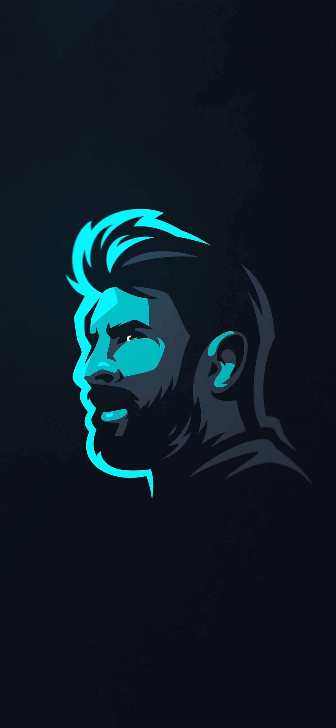 Lionel Messi Art iPhone XS