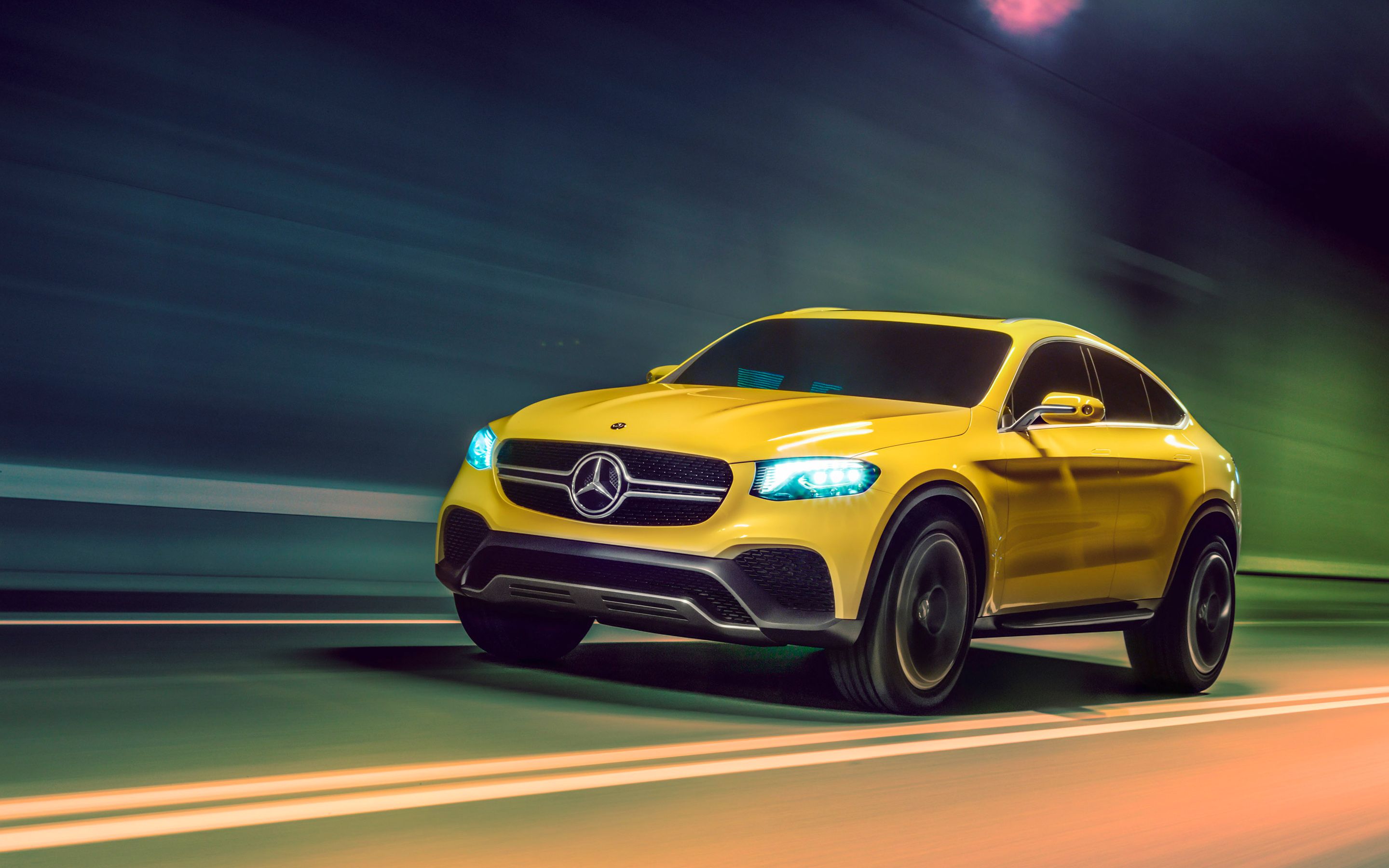 Mercedes Benz GLC Coupe Concept HD wallpaper