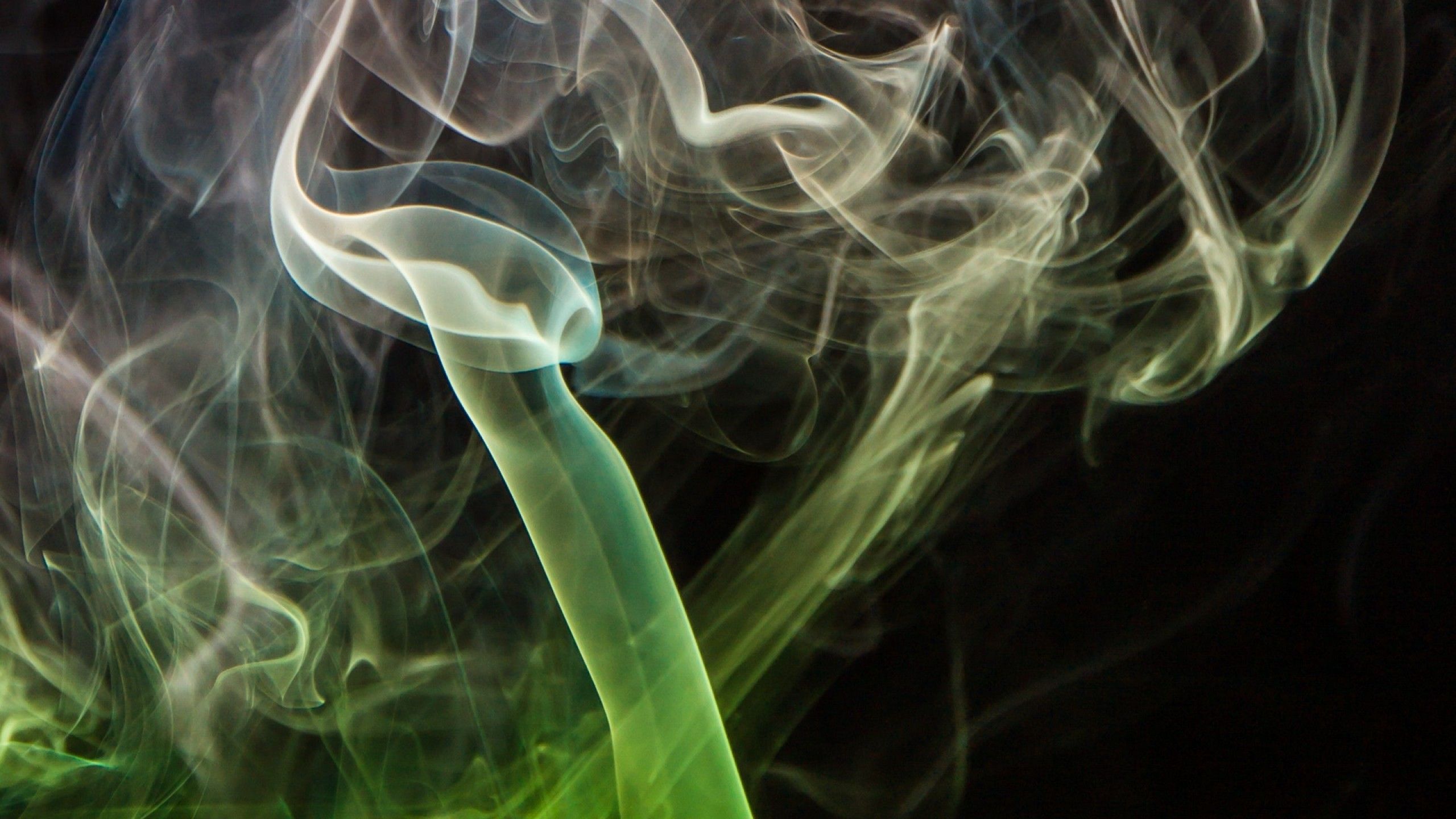 Green smoke veil HD Wallpaper Youtube Cover Photo