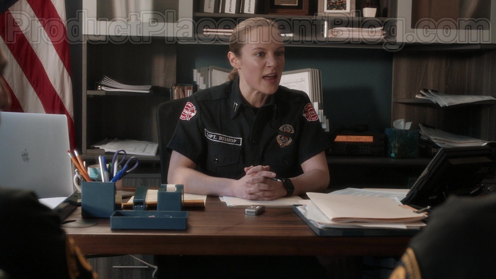 Apple MacBook Laptop Of Danielle Savre As Maya Bishop In Station 19 S03E13 Dream A Little Dream Of Me