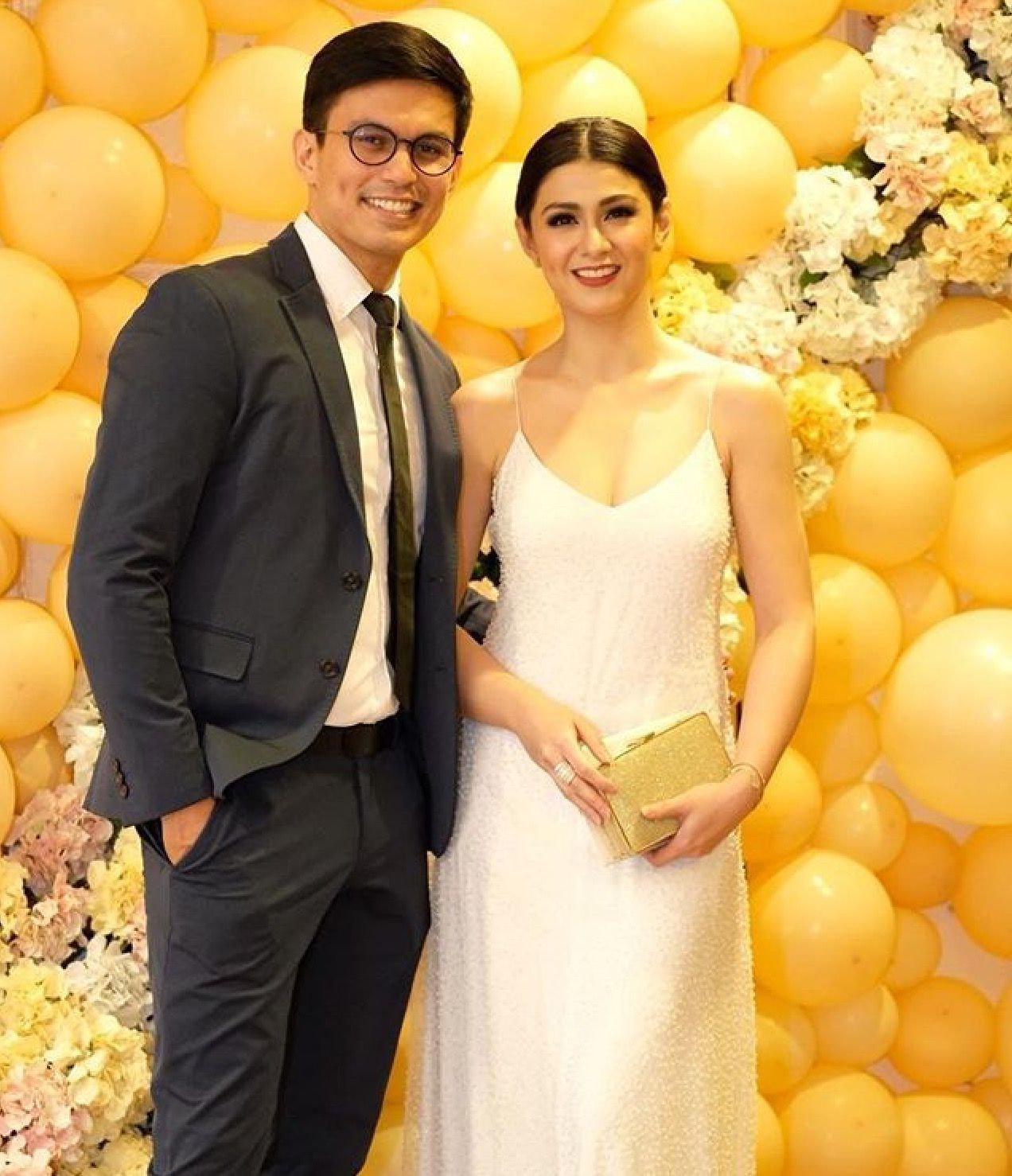 Tom Rodriguez and Carla Abellana (ctto). Wedding dresses lace, Formal dresses, White formal dress