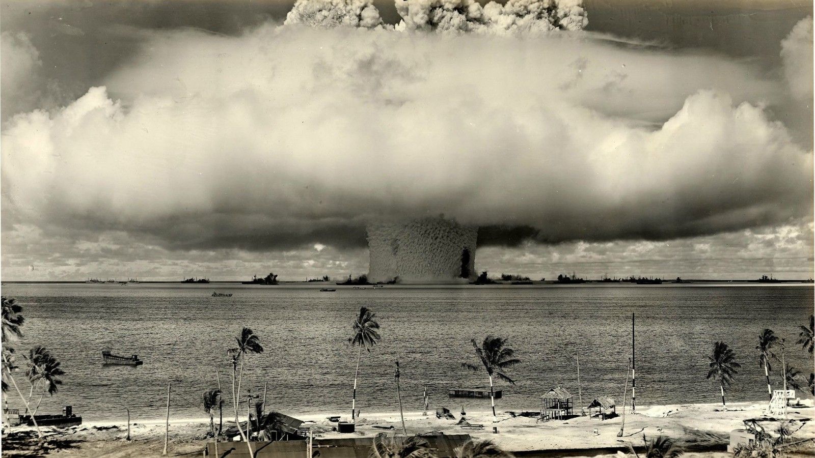 #Bikini Atoll, #hydrogen bomb, #explosion, #bombs, #photography, #atomic bomb, #beach, #nuclear, #sea, wallpaper