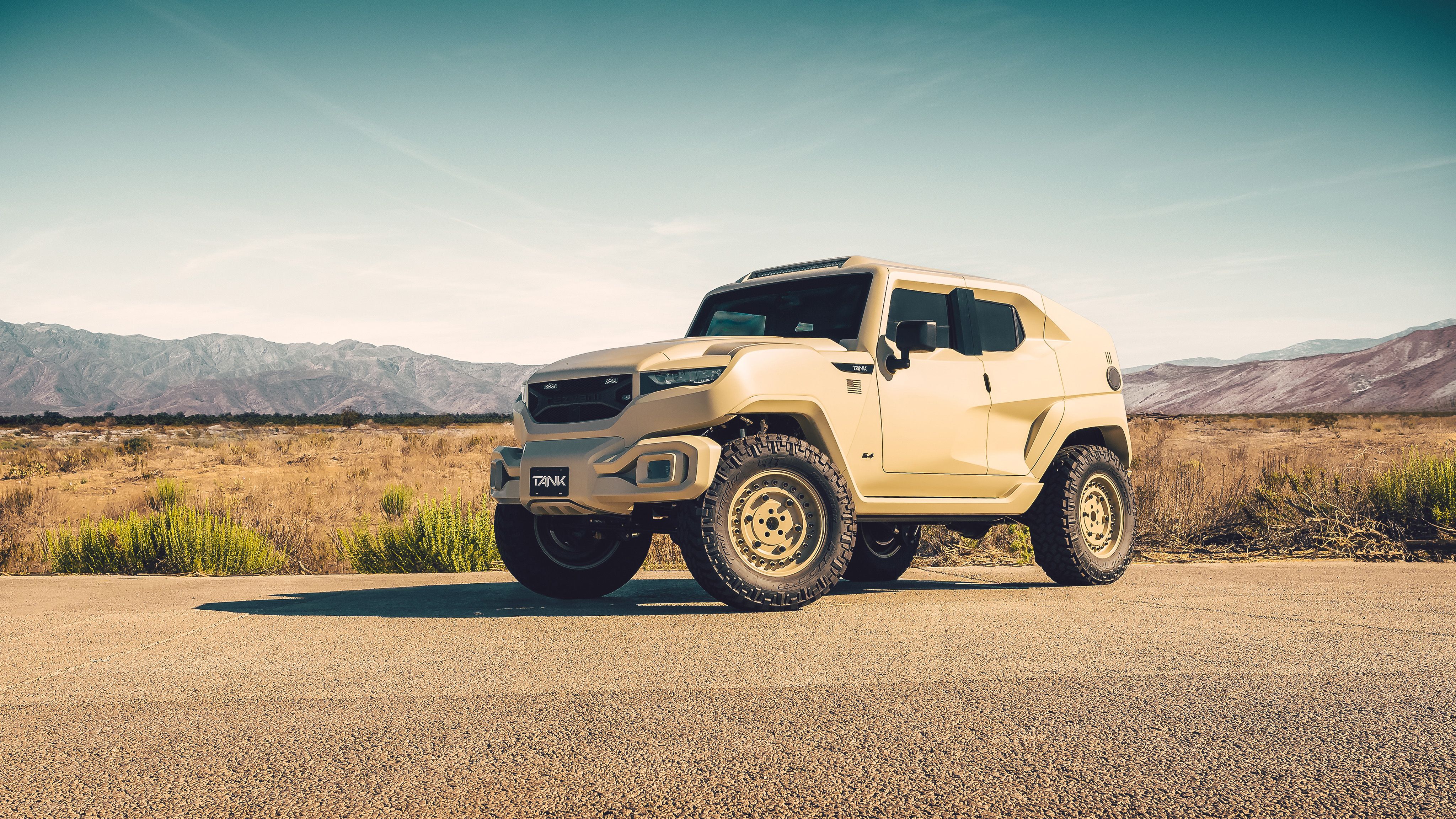 Rezvani Tank Military Edition 4K Wallpaper. HD Car Wallpaper