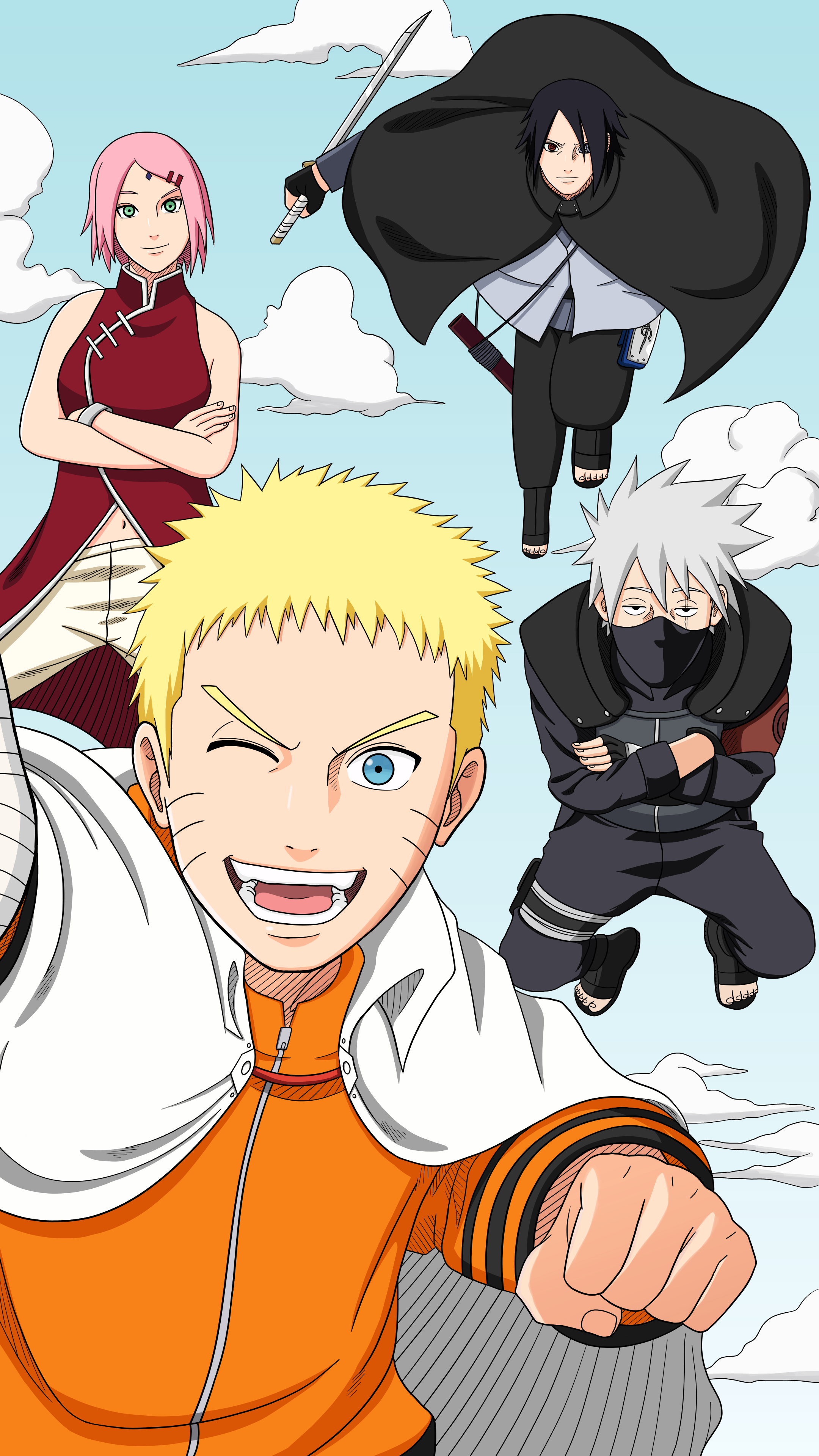 Naruto Team 7 Wallpaper
