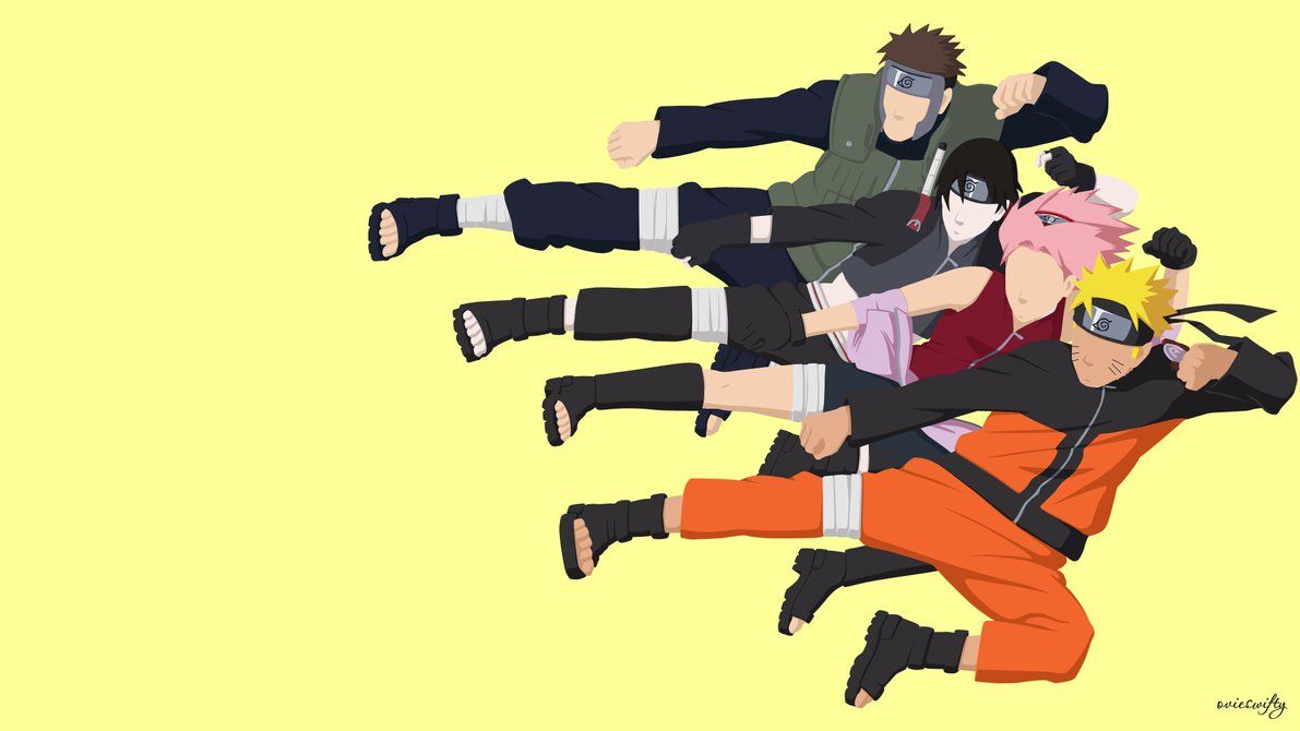 Team 7. Naruto Shippuden. Wallpaper naruto shippuden, Naruto teams, Naruto shippuden anime