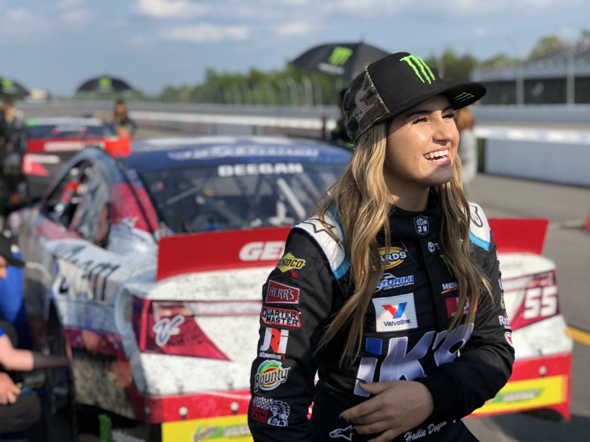 Hailie Deegan on Twitter: Ended up p7 tonight! 