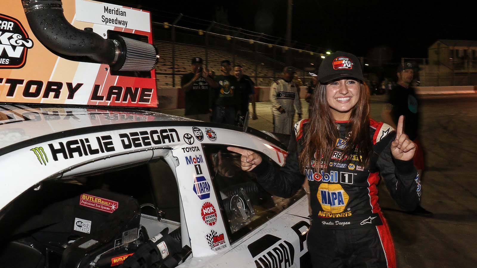 Hailie Deegan makes history with NASCAR K&N Pro Series West win
