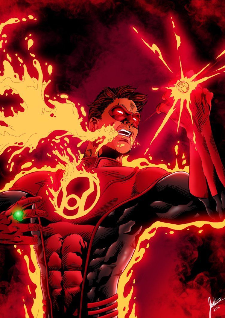 Rage of Crimson Red by JCKutney21. Green lantern comics, Red lantern corps, Green lantern wallpaper