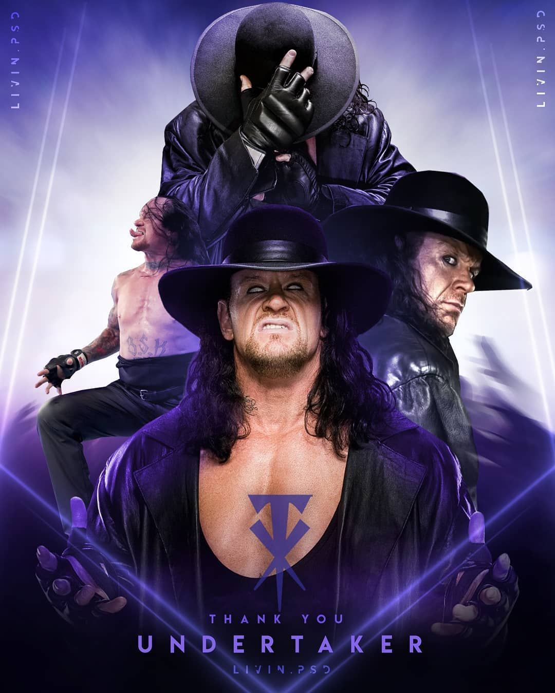 Likes, 72 Comments I V I N on Instagram: “Over 30 years of memories. Thank You #TheLast. Undertaker wwe, Kane wwe, Wwe the rock