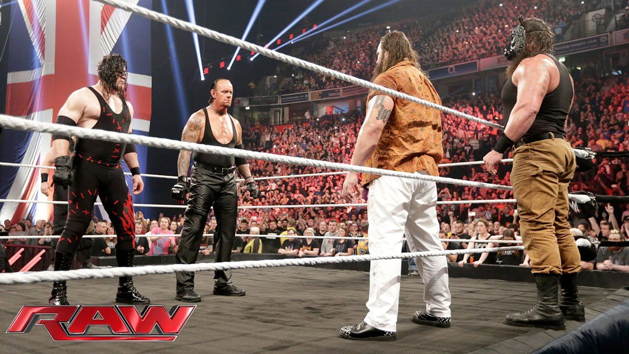 The Undertaker and Demon Kane reemerge to unleash hell upon The Wyatt Family: Raw, November 2015