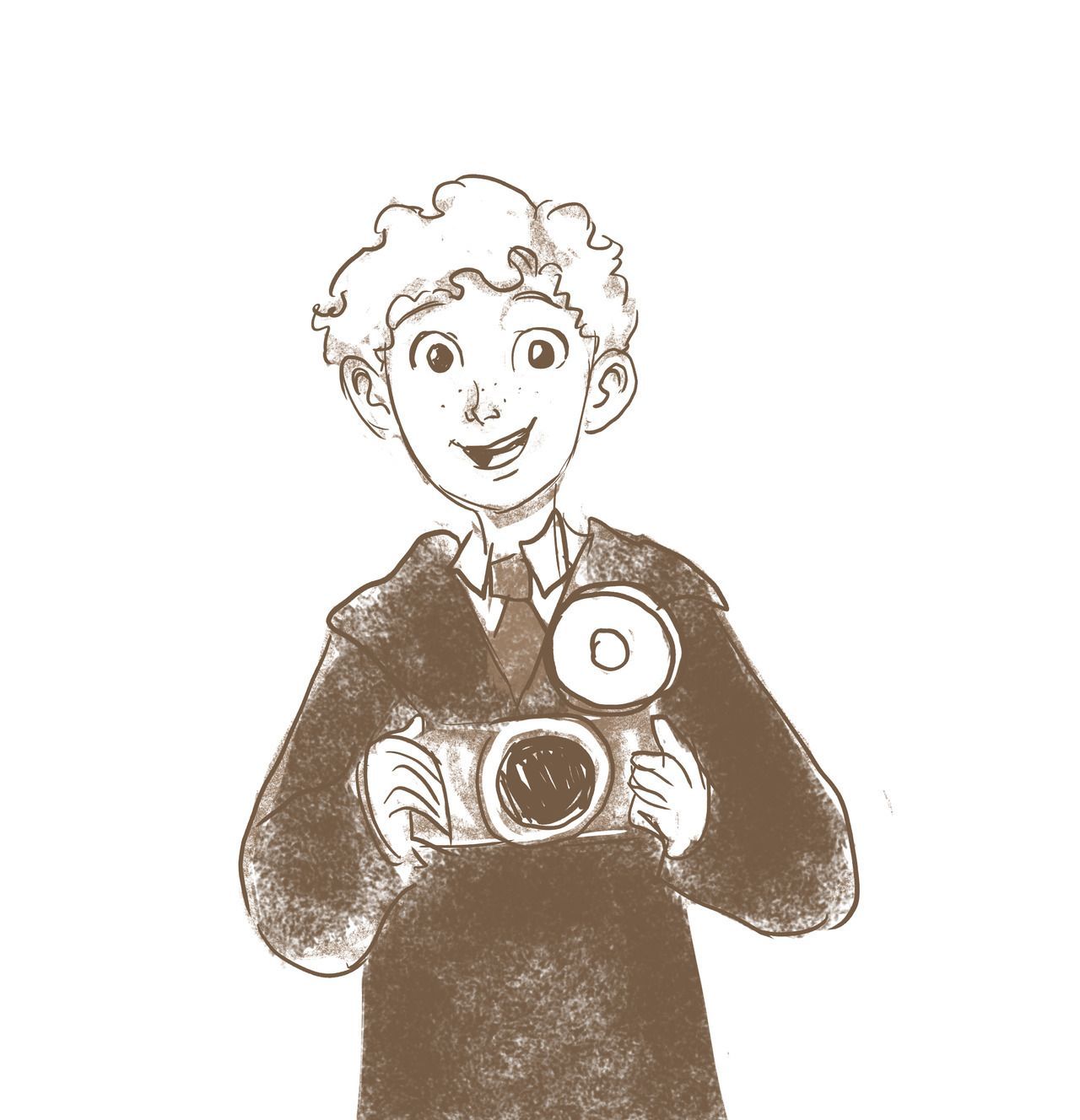 Colin Creevey sketch request from(ﾉ◕ヮ◕)ﾉ*:・ﾟ✧ ஐﻬ MY PATREON ﻬஐ. Art, Harry potter characters, Fan art