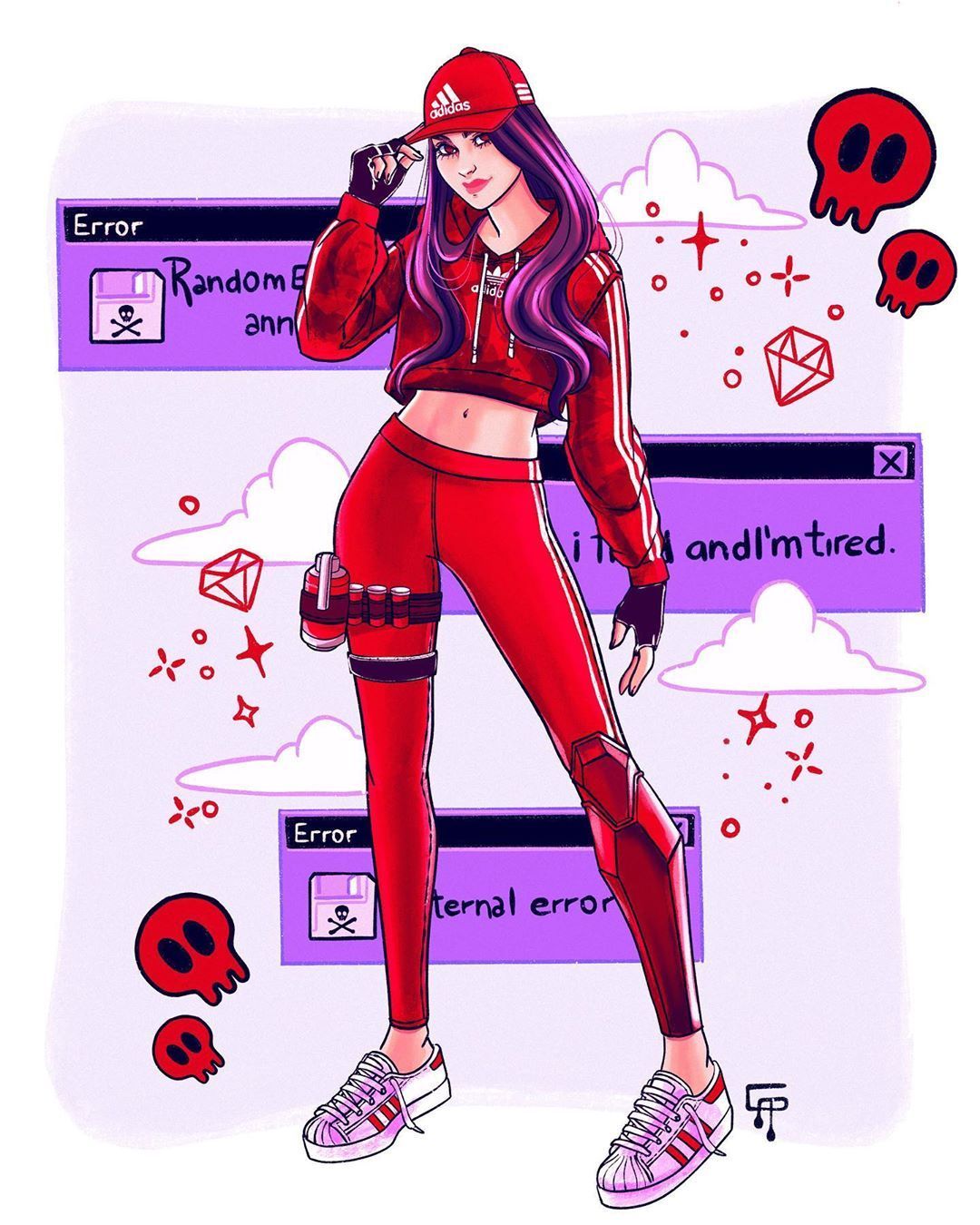 GiGi on Instagram: “Second obsession ❤️Ruby❤️ I usually like more dark characters but this girl totally caugh. Best gaming wallpaper, Fortnite, Gaming wallpaper