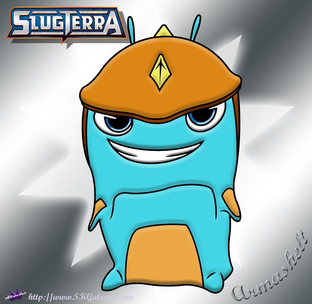 SlugTerra Armashelt Coloring Page and Wallpaper