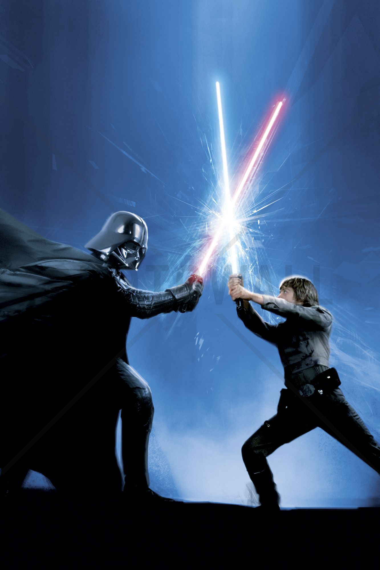 Star Wars Wallpaper Darth Vader And Luke