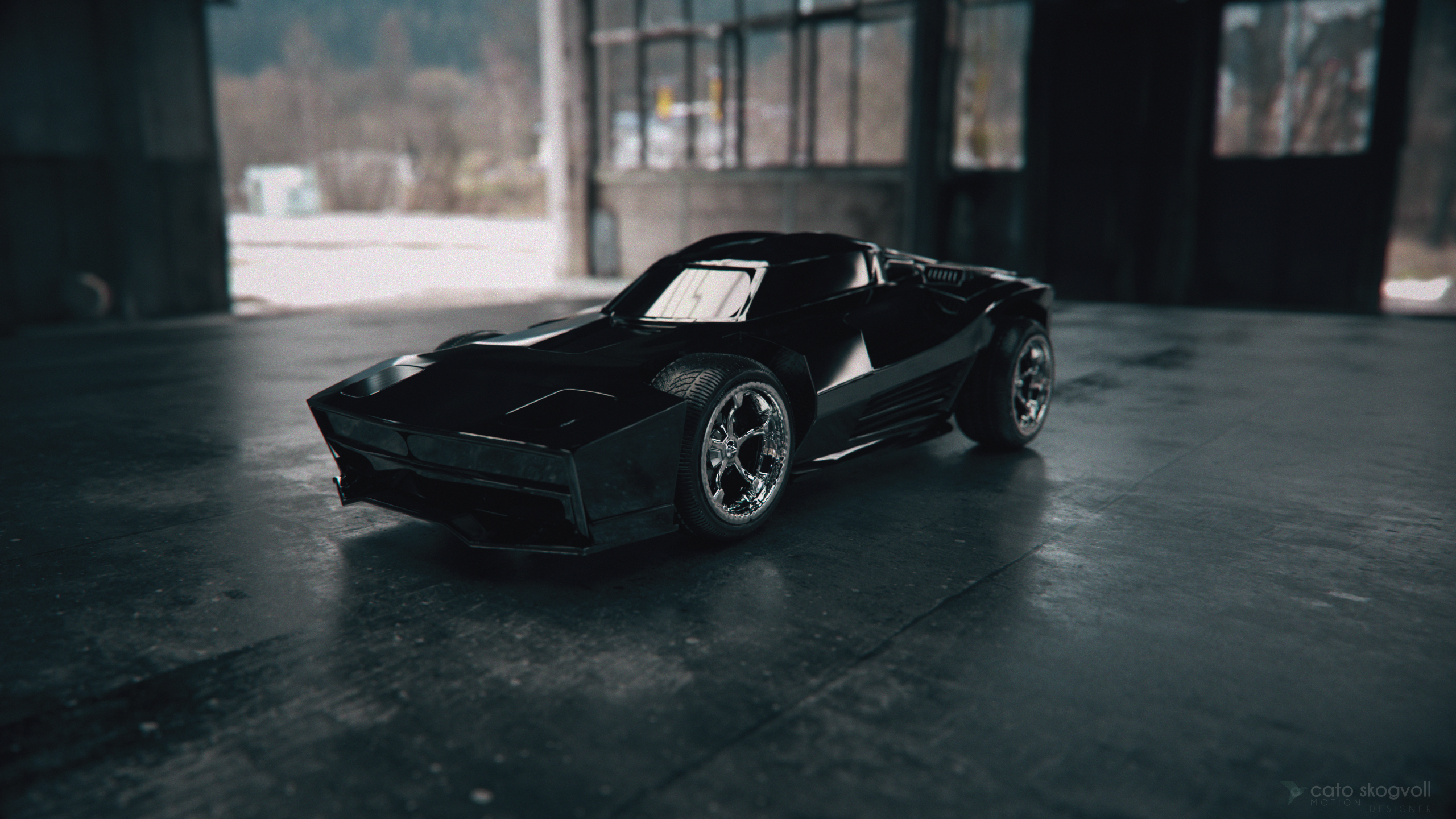 All Black Breakout Render I Did! 1440p Wallpaper Sized!