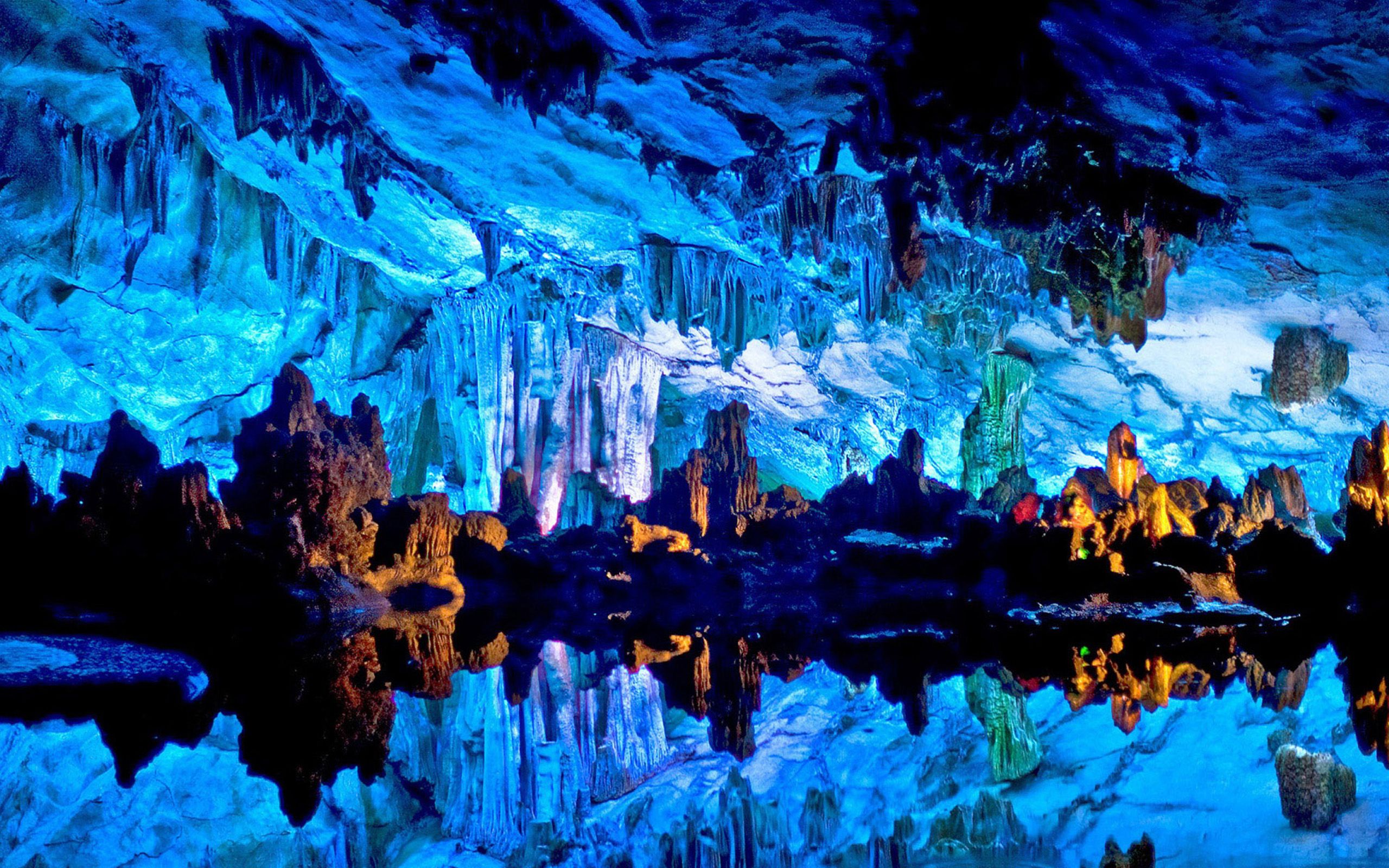 Reed Flute Cave Wallpapers Wallpaper Cave