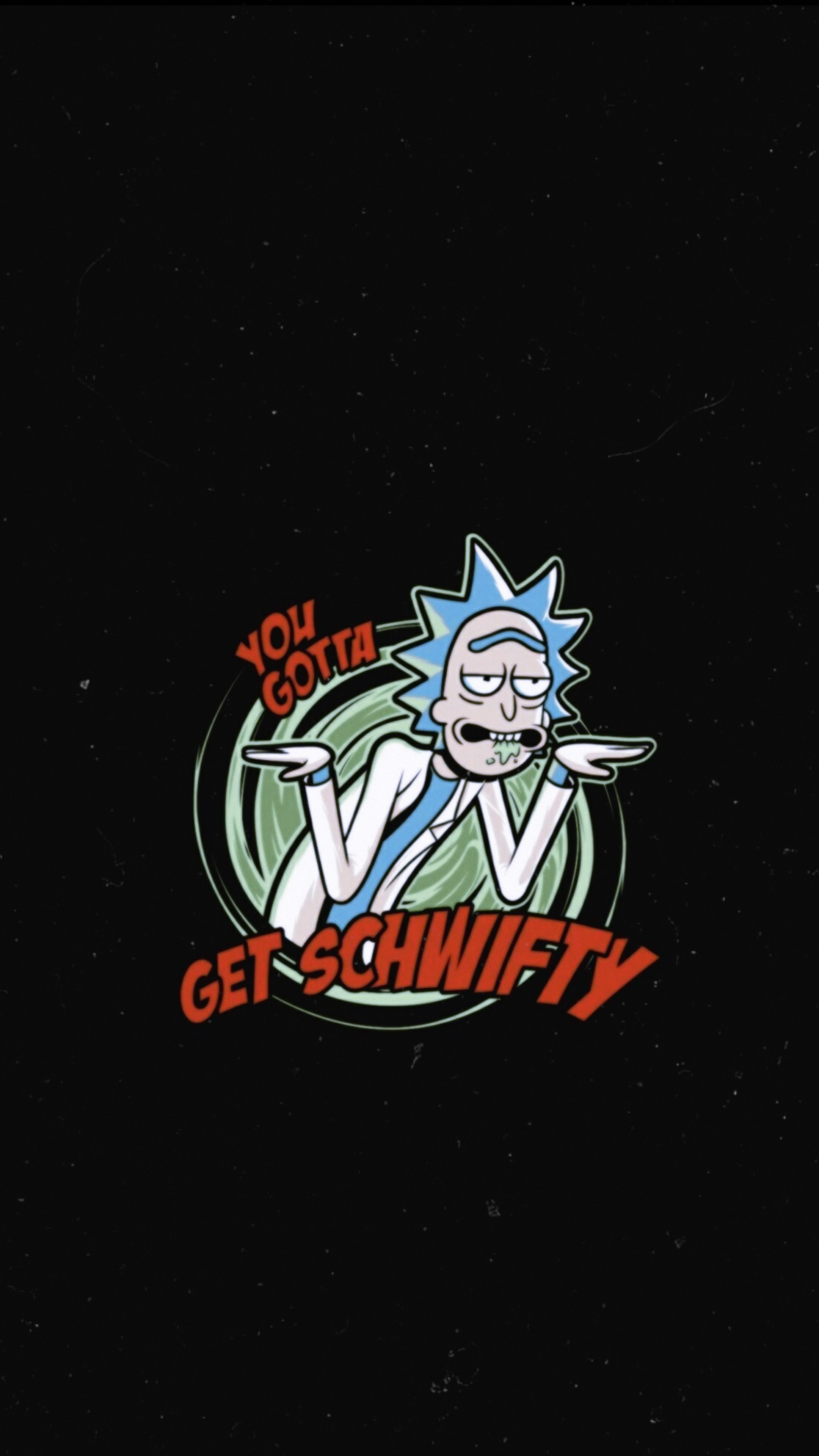 Some wallpapers for all the rick and morty lovers There are three of  them swipe and check just screenshot and apply  rrickandmorty
