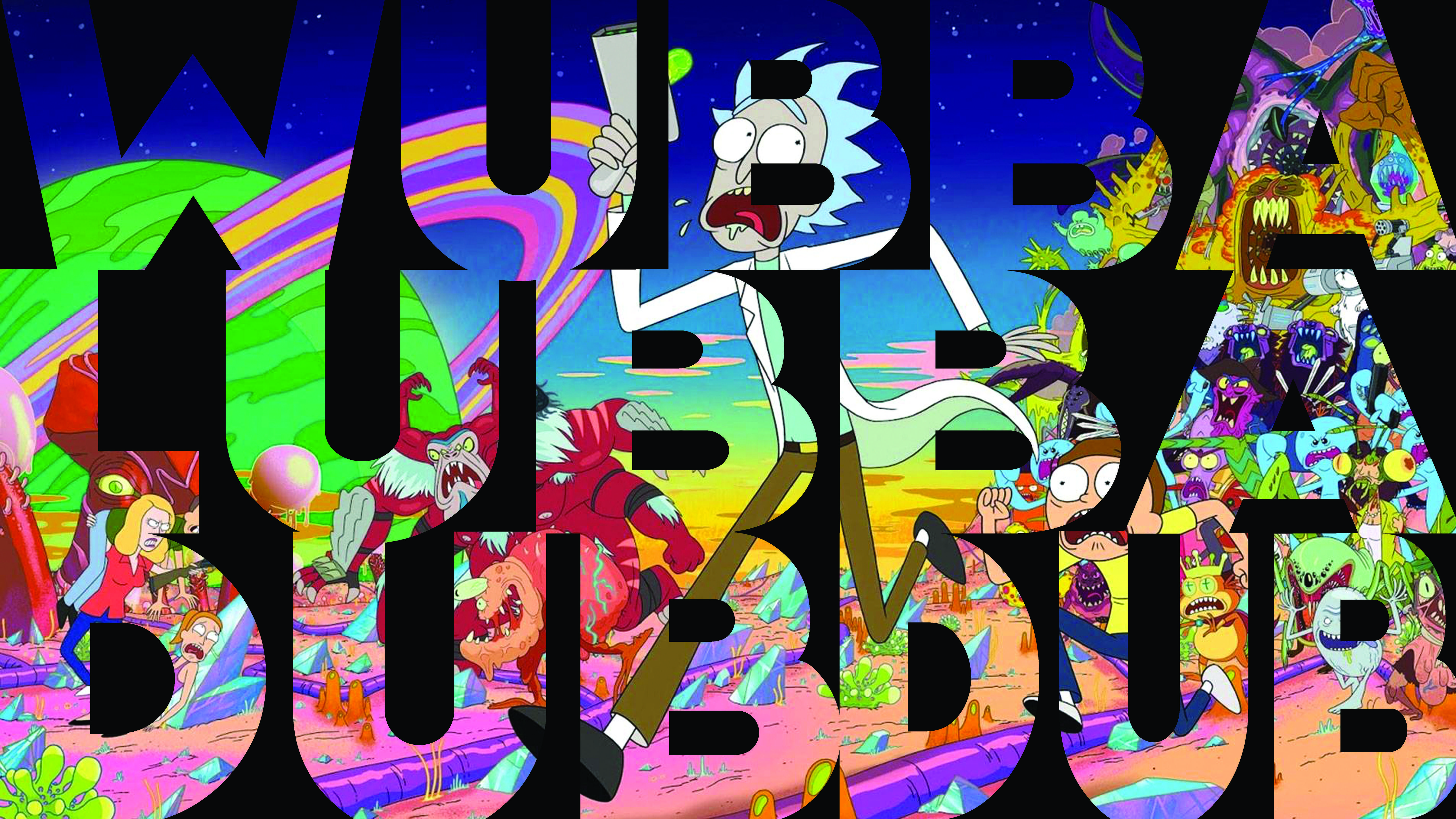 Trippy Rick and Morty Laptop Wallpaper Free Trippy Rick and Morty Laptop Background
