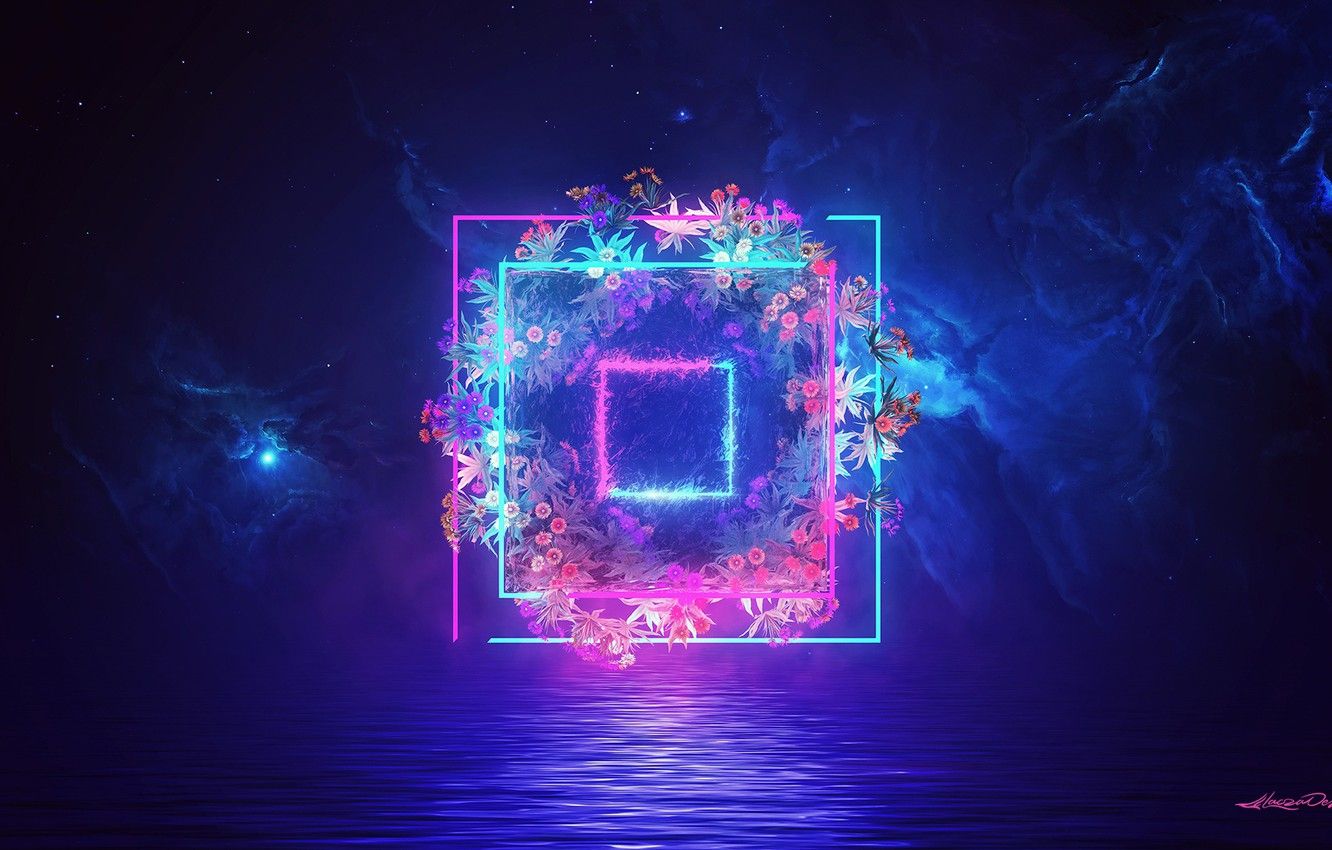 Neon Frame Wallpapers - Wallpaper Cave