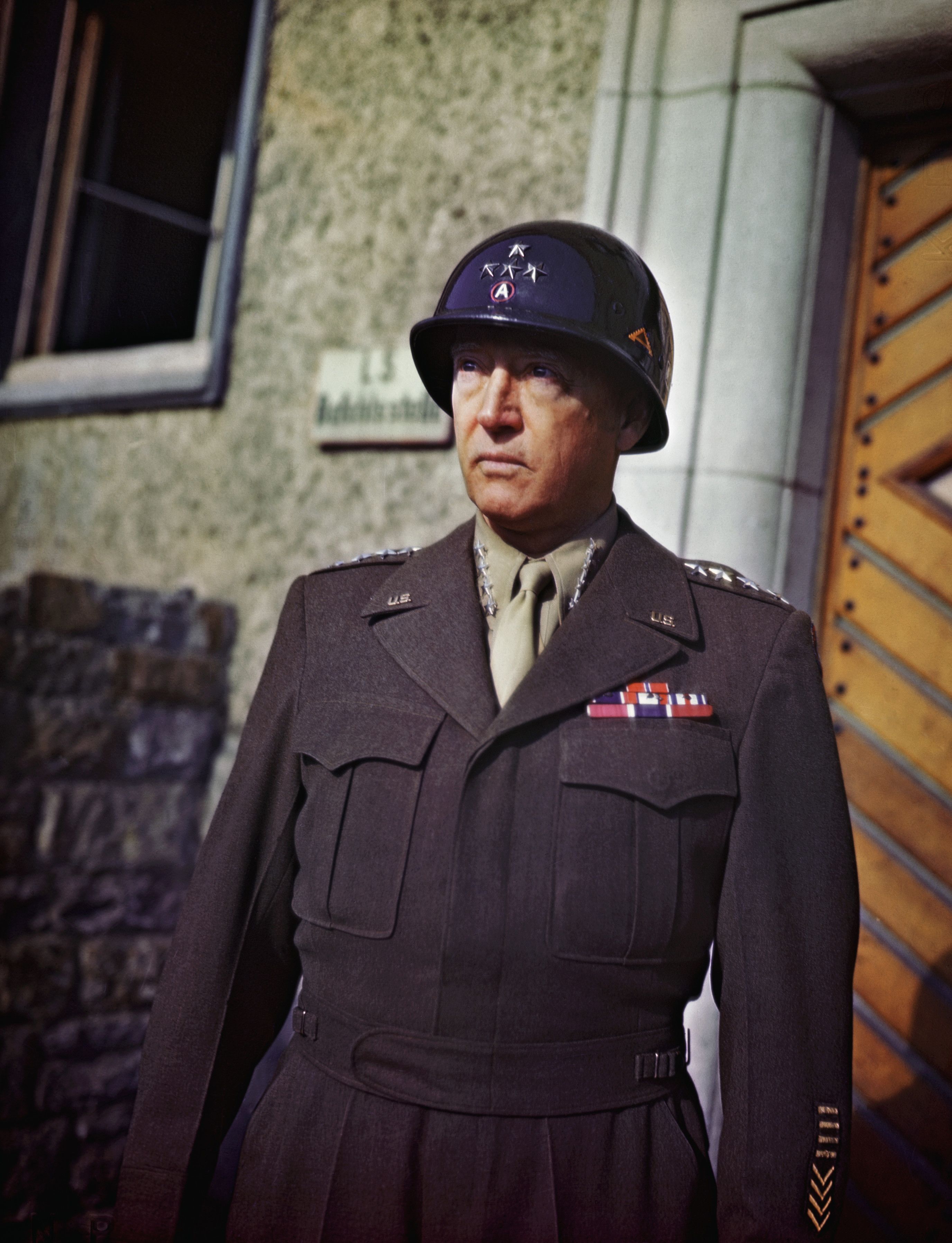 Wallpaper, George S Patton, military, US Army, World War II 2752x3594