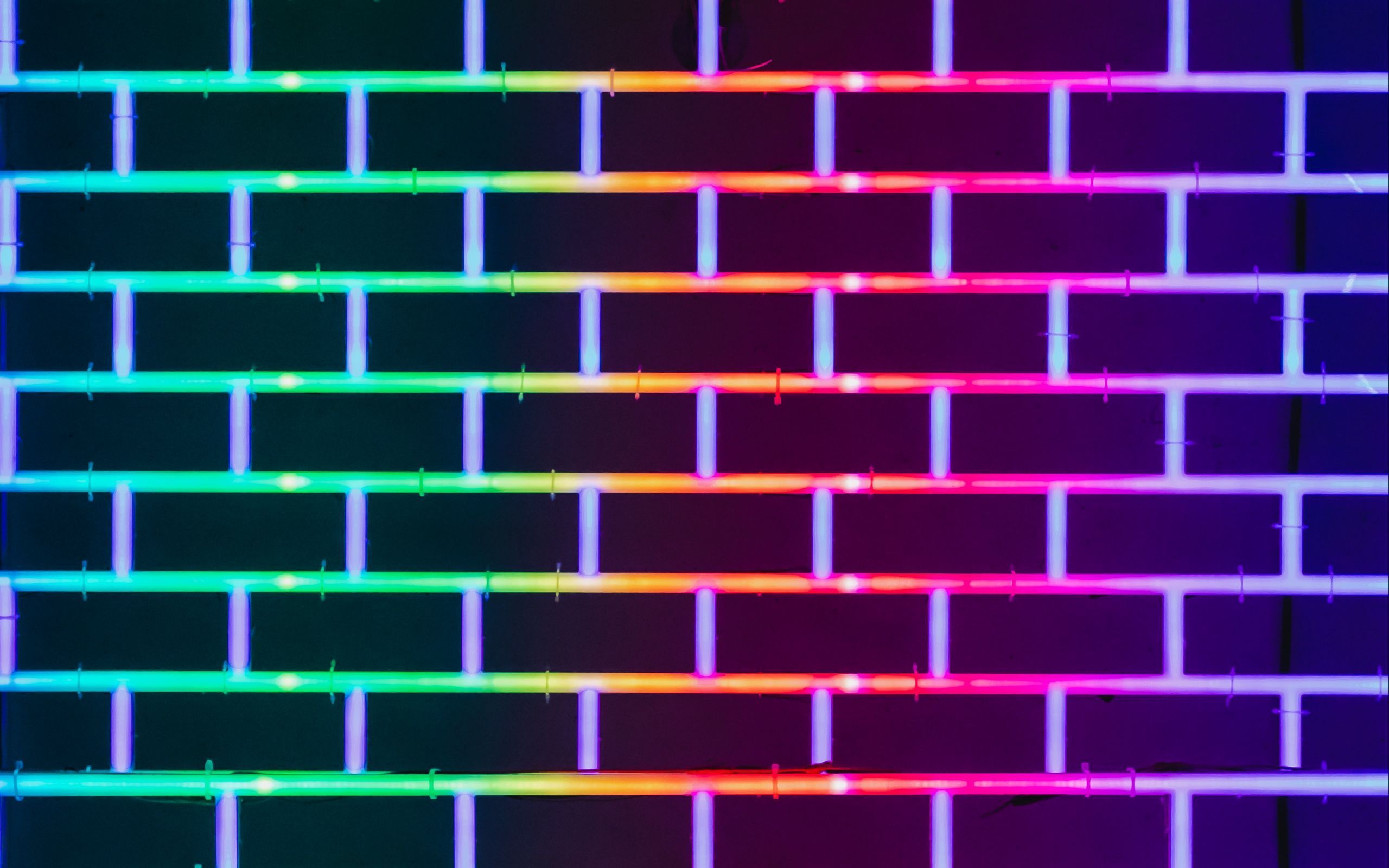 Neon Brick Wallpaper Free Neon Brick Background