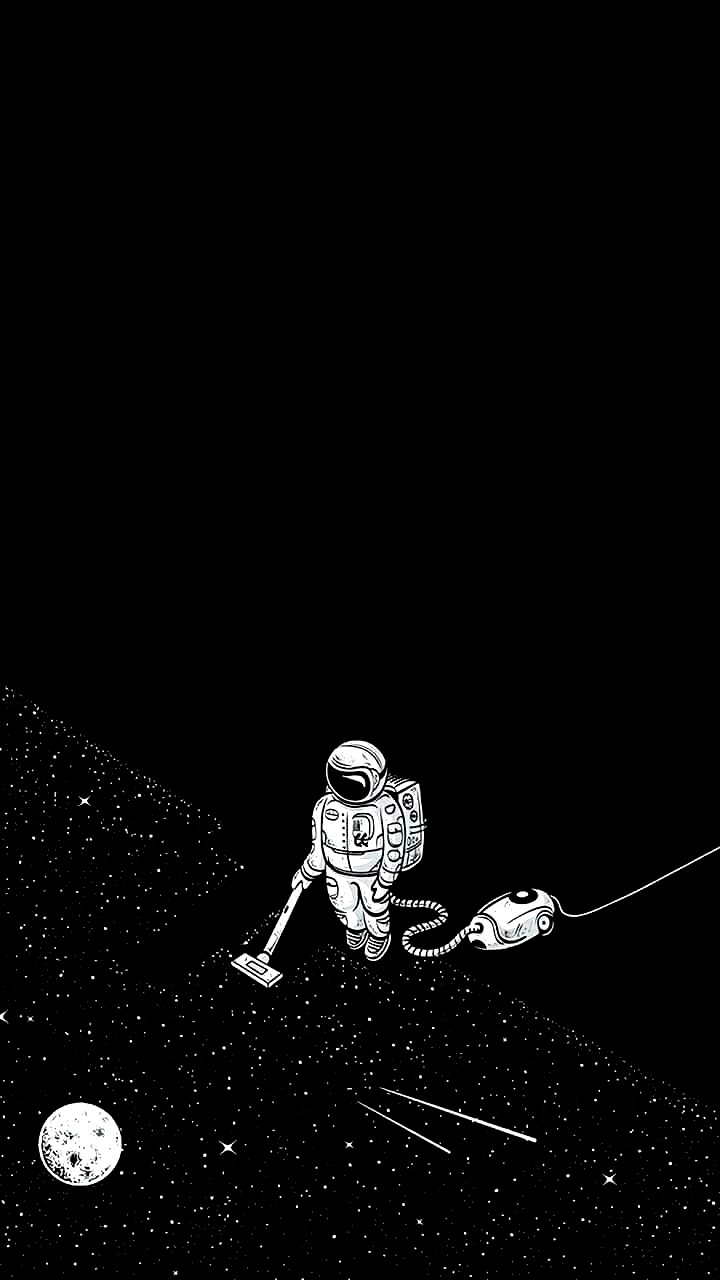 Space Cleaner #astronaut #vacuum #funny #clever. Wallpaper space, Wallpaper, iPhone wallpaper
