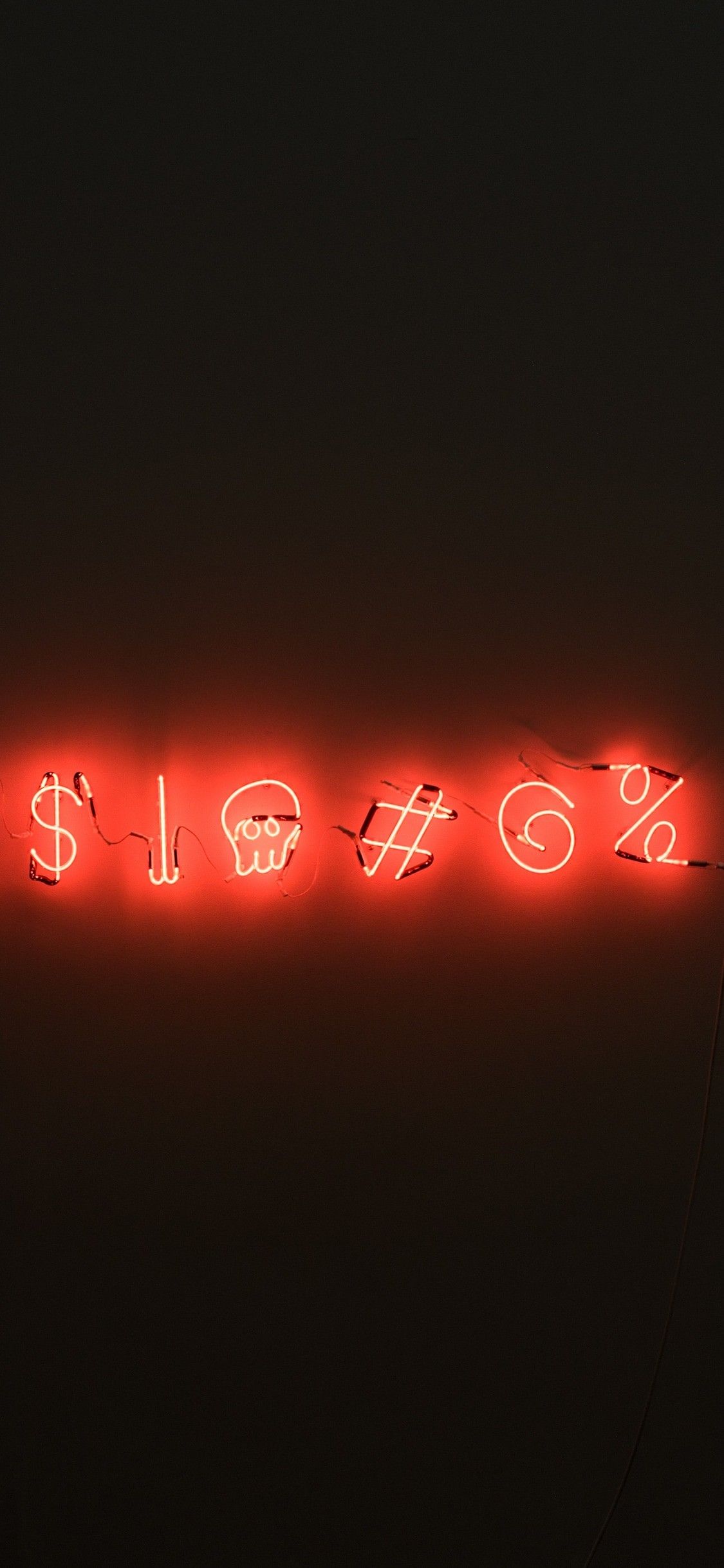 Neon Sign Wallpaper iPhone X