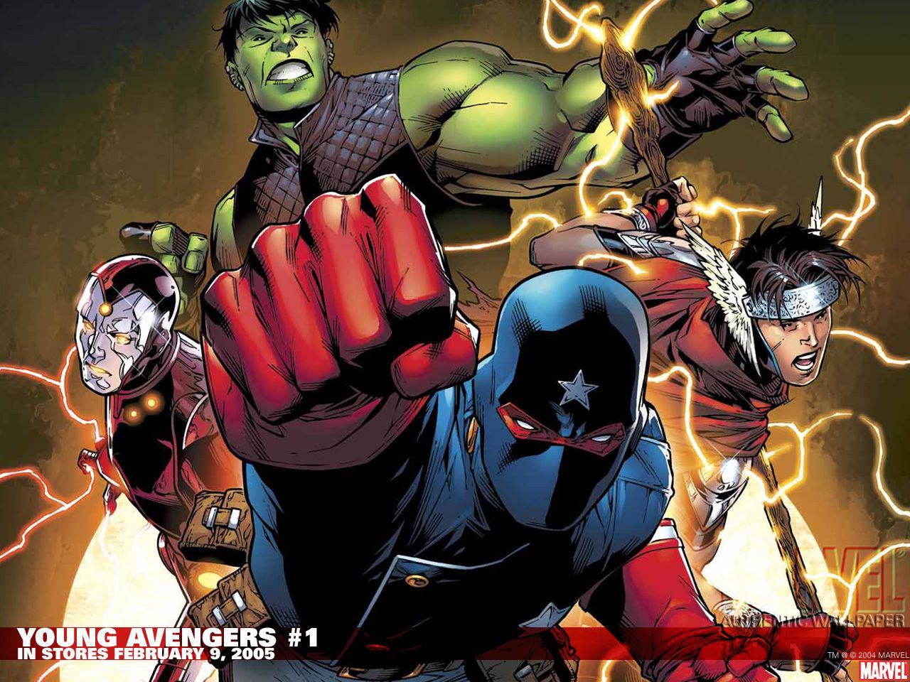 Young Avengers Marvel HD Wallpaper