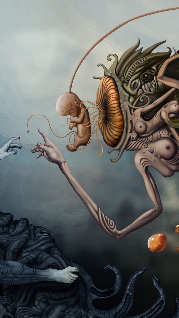 the embryo, prometheus, tattoo, art, dejano23, female, hands, body, god desktop wallpaper 28375