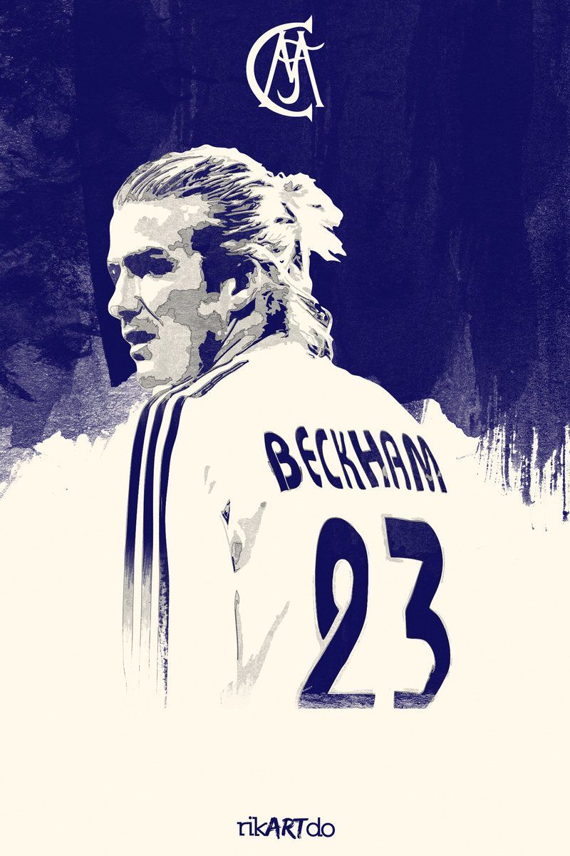 Beckham Real Madrid CF. Beckham football, David beckham football, Real madrid wallpaper