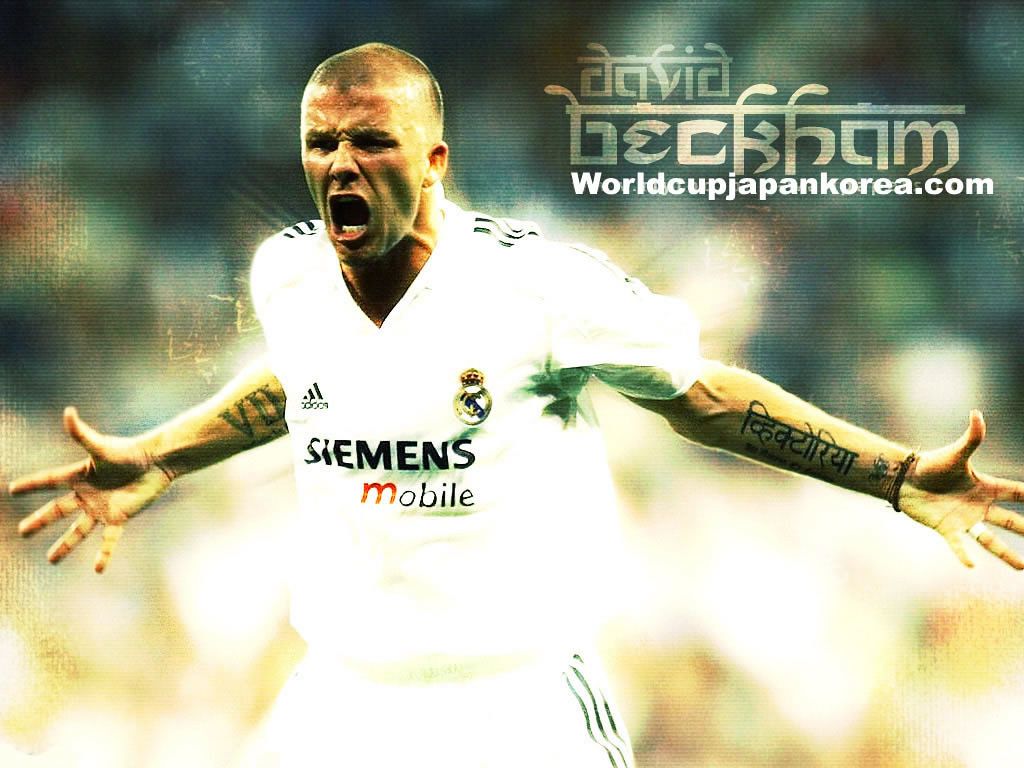 David Beckham Real Madrid Wallpaper